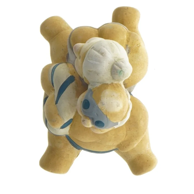 Keramik figur af badende mennesker (str. 10 x 6 x 7 cm)