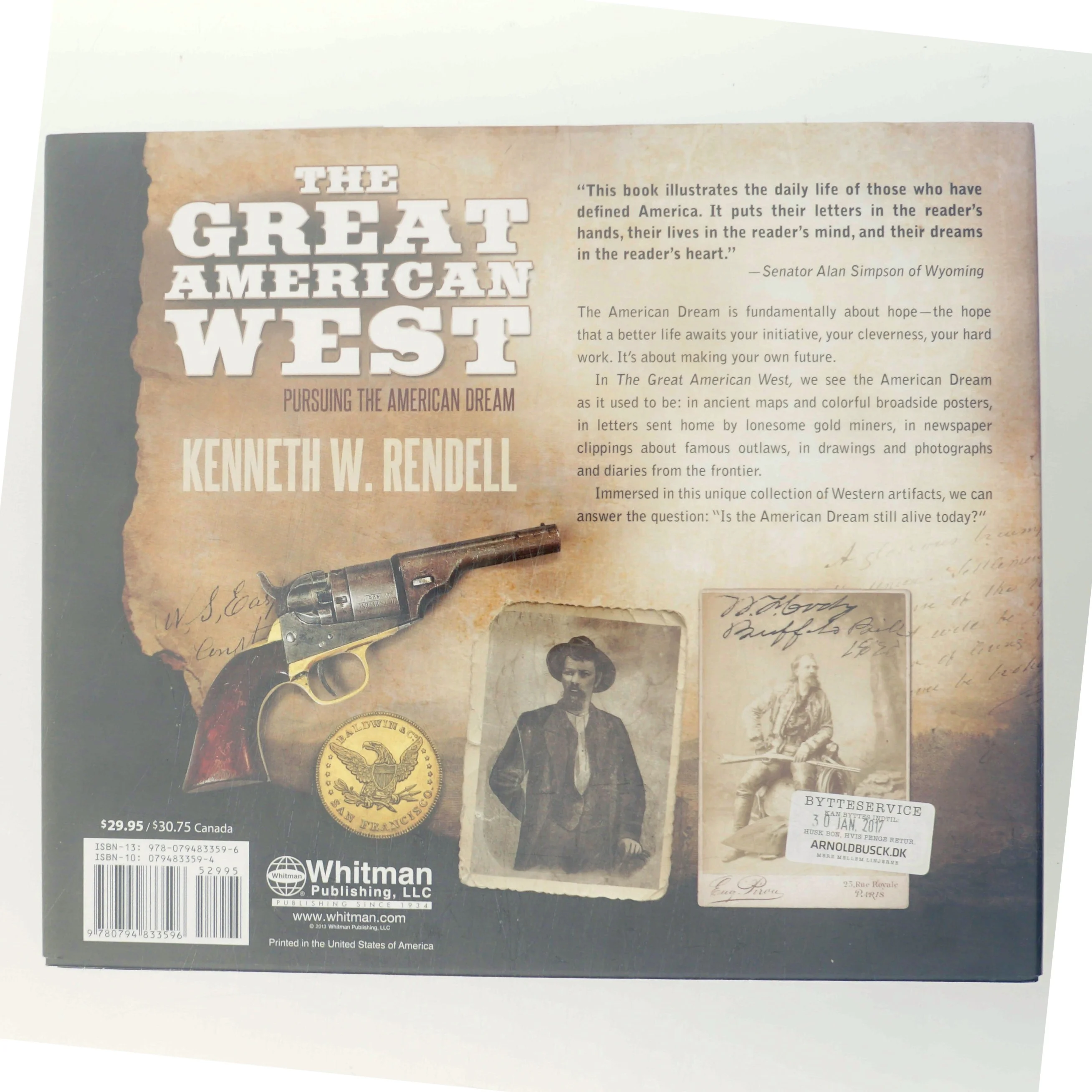 The Great American West af Kenneth W. Rendell (Bog)