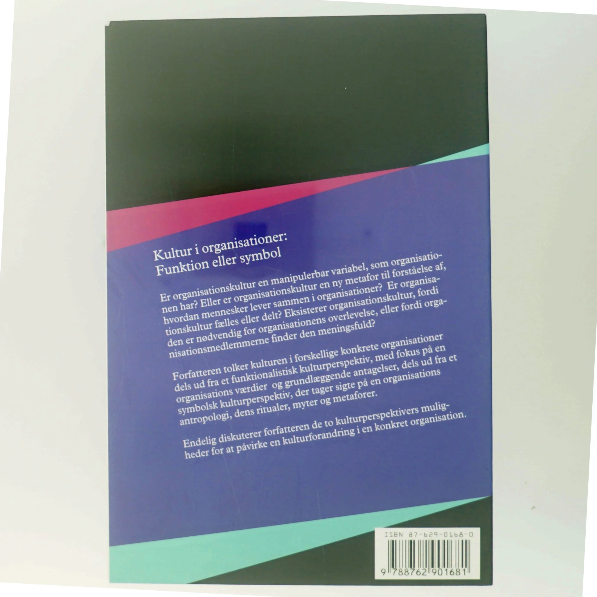 Kultur i organisationer : funktion eller symbol af Majken Schultz (Bog)