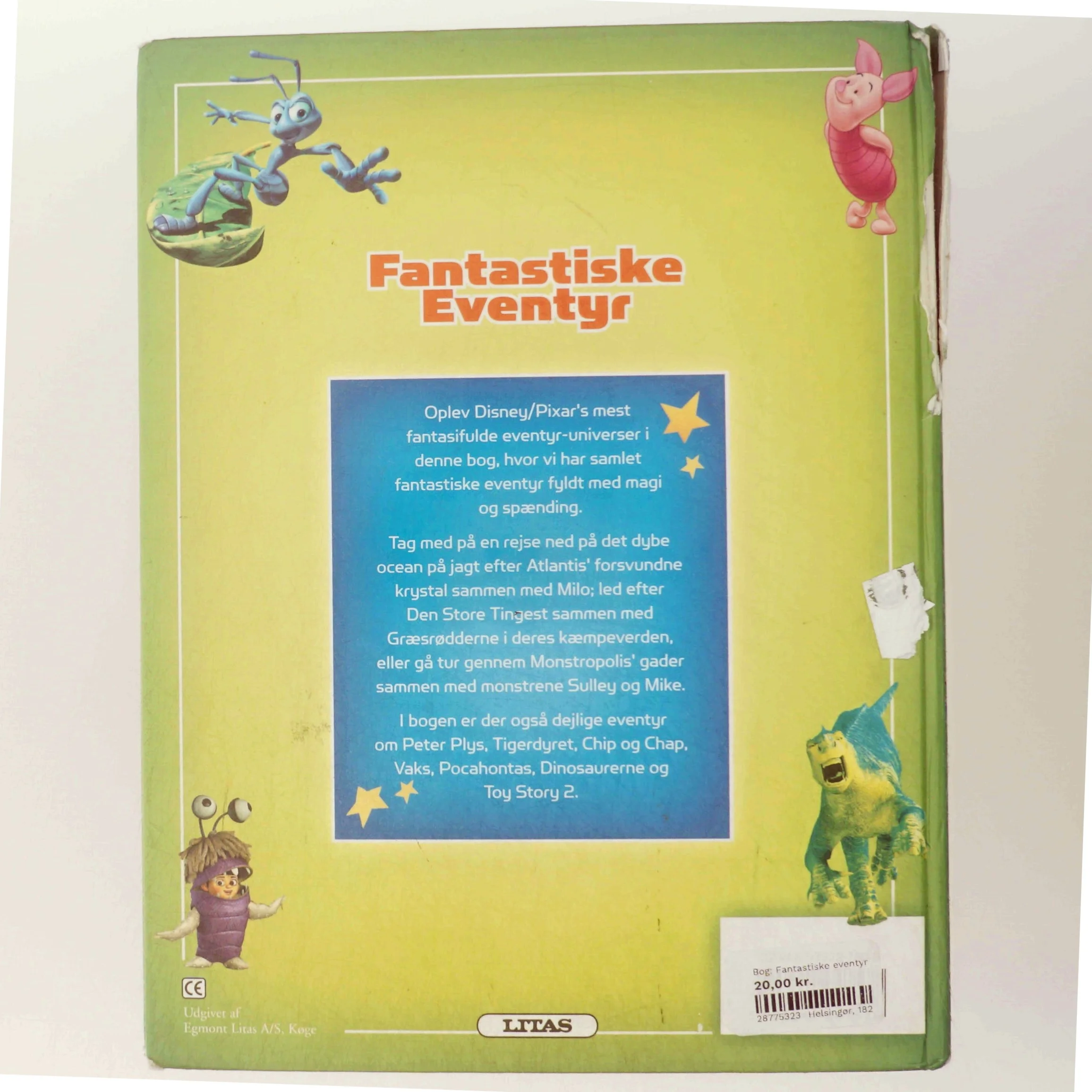 Disney/Pixar Eventyr Bog fra Litas