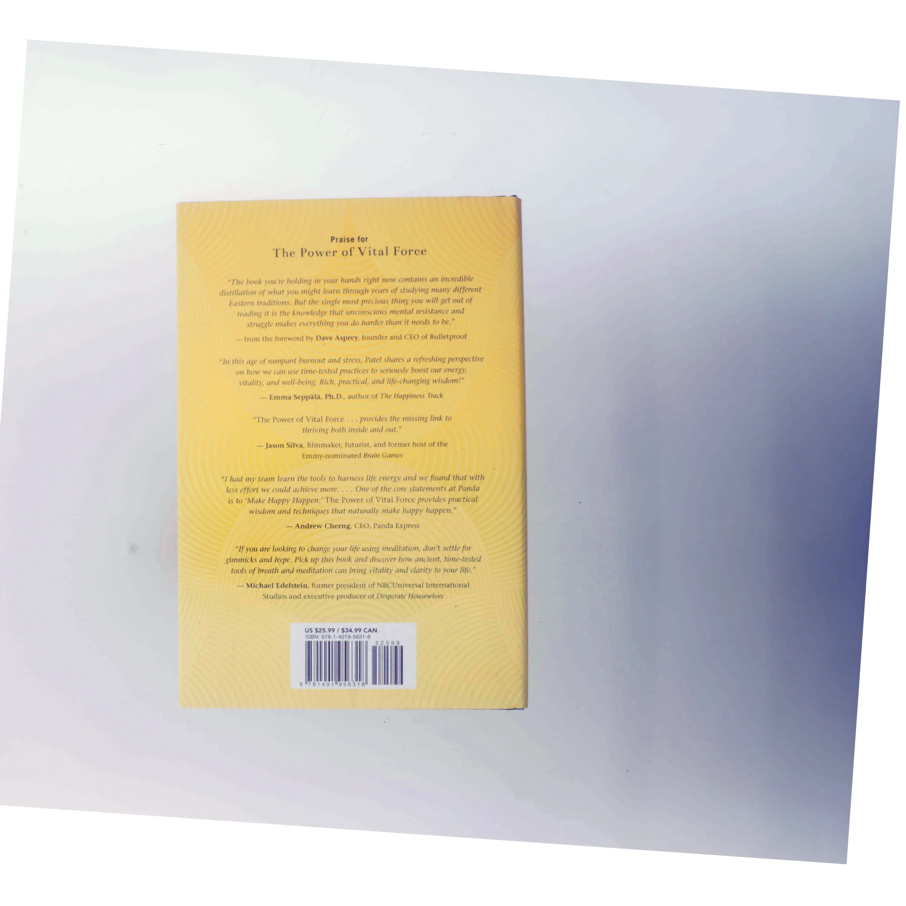 The Power of Vital Force af Rajshree Patel (Bog)