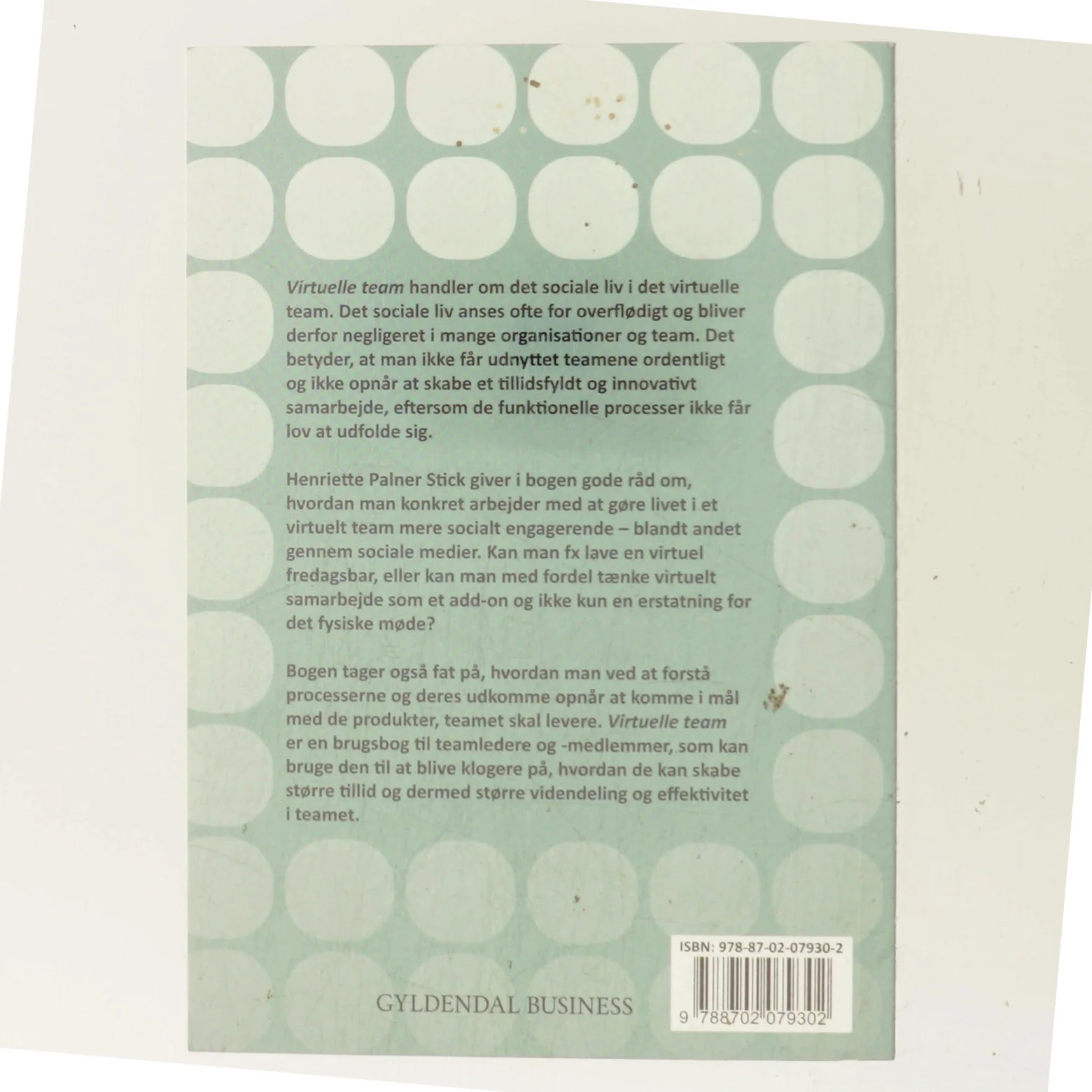 Virtuelle team af Henriette Palner Stick (Bog)