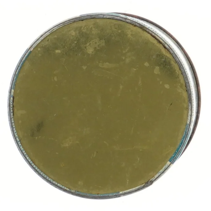 Rund kaffedåse med låg (str. Ø 11,5 cm længde 15 cm)