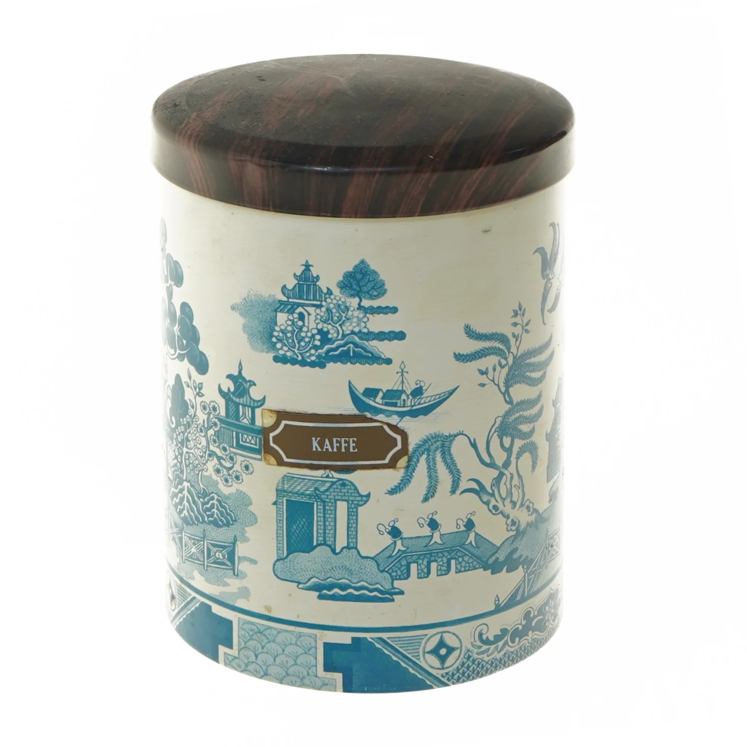 Rund kaffed&aring;se med l&aring;g (str. &Oslash; 11,5 cm l&aelig;ngde 15 cm)