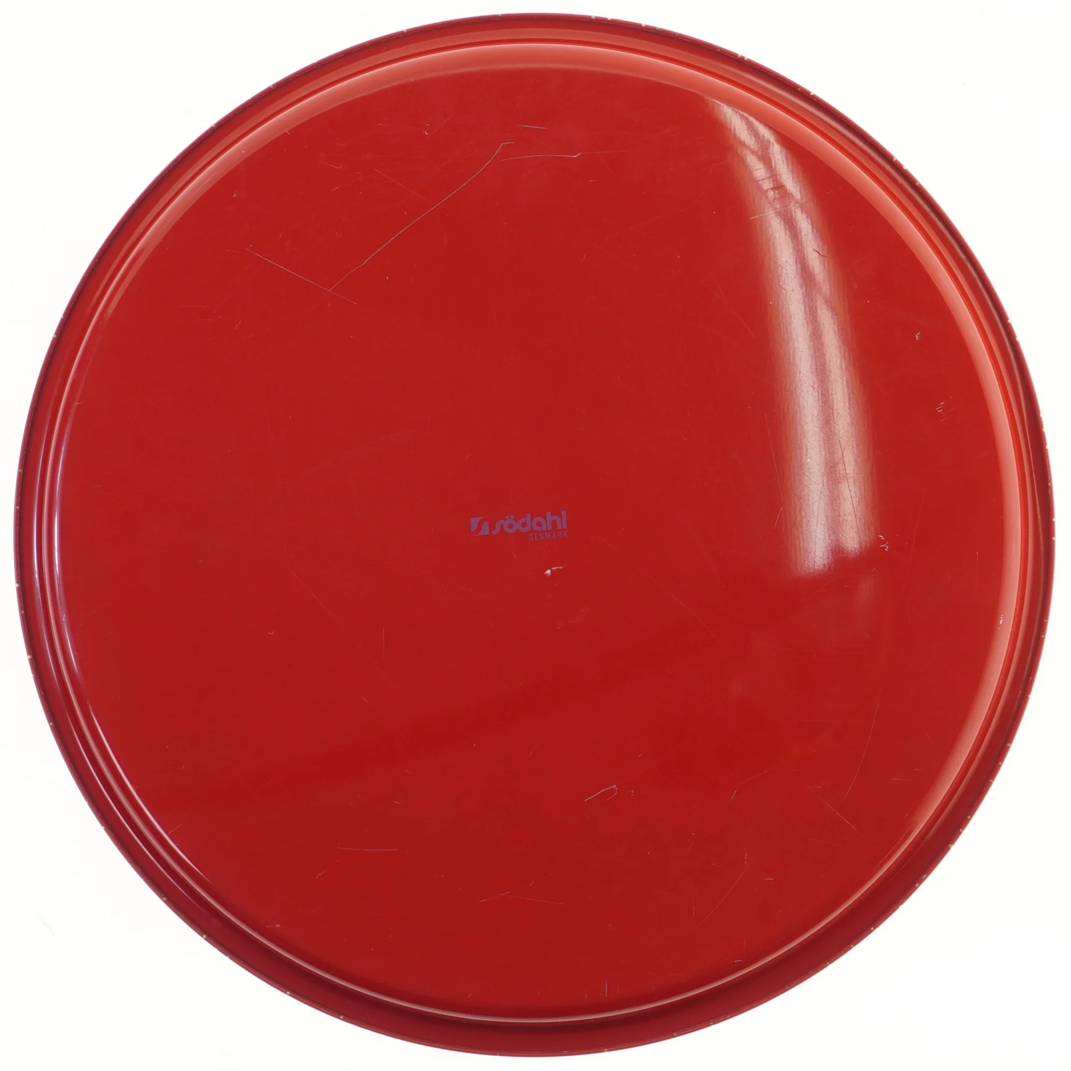 Vintage Södahl Rund bakke med juletræ design fra Söðahl (str. Ø 44,5 cm)