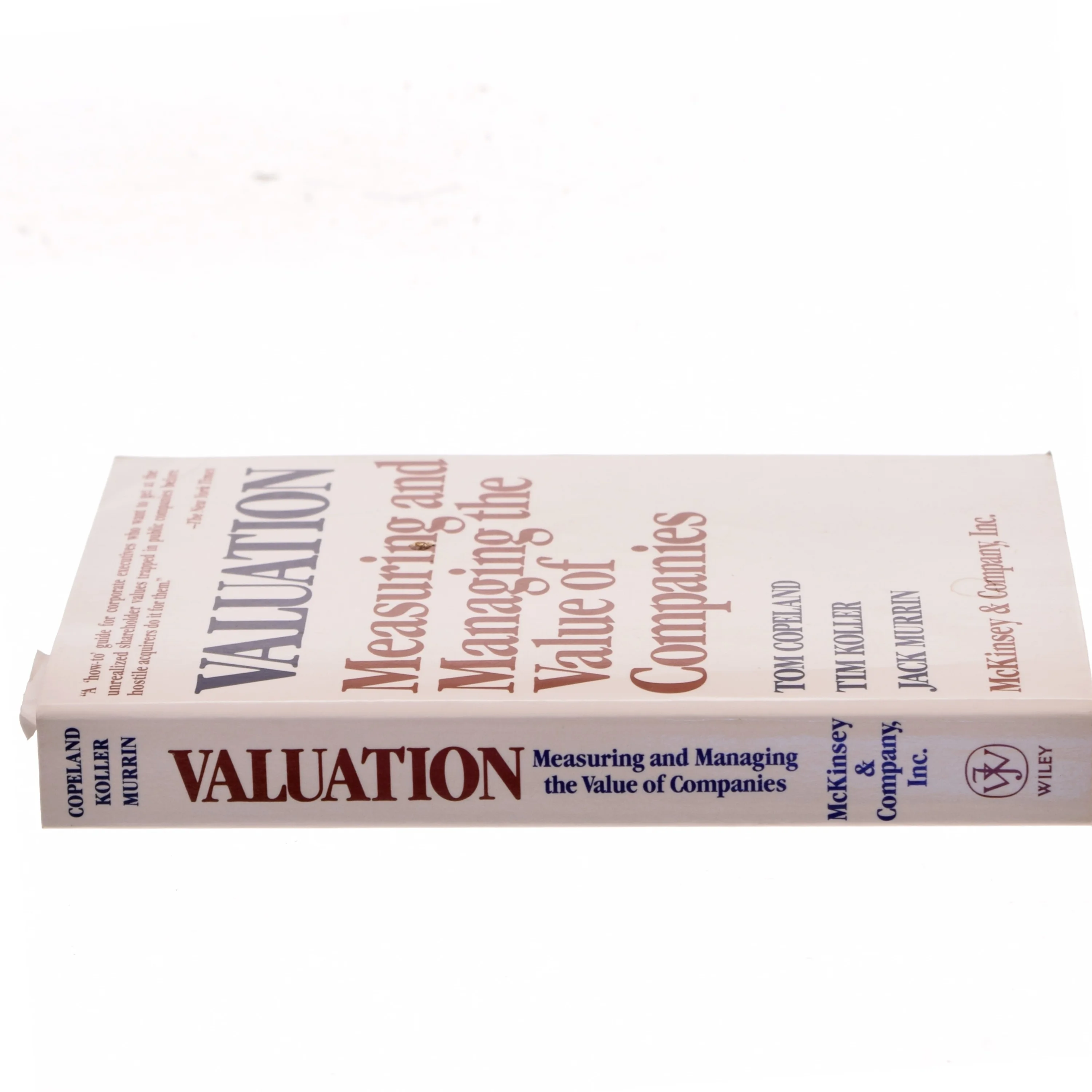 Valuation: Measuring and Managing the Value of Companies (Bog)