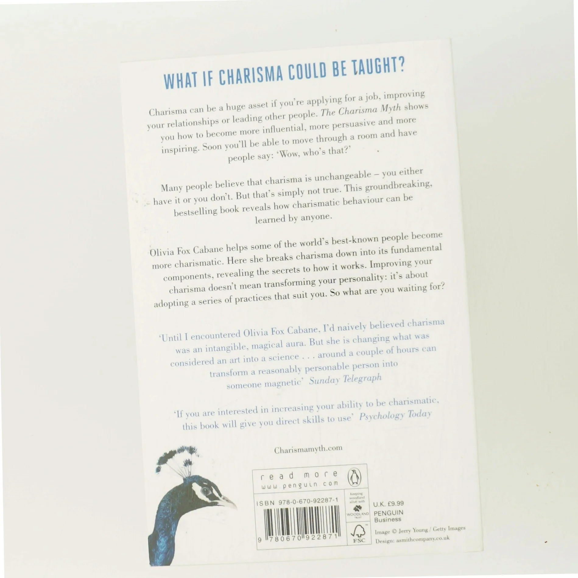 The Charisma Myth af Olivia Fox Cabane (Bog)