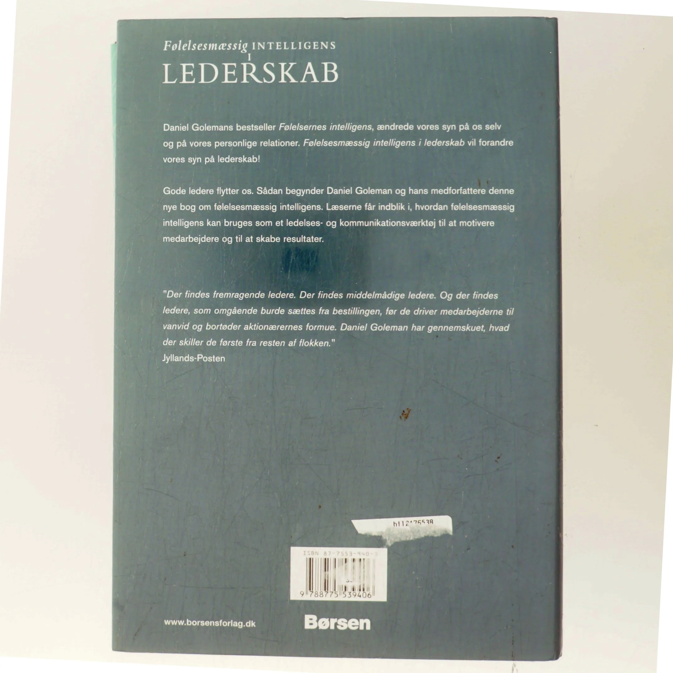 Følelsesmæssig intelligens i lederskab (Bog)