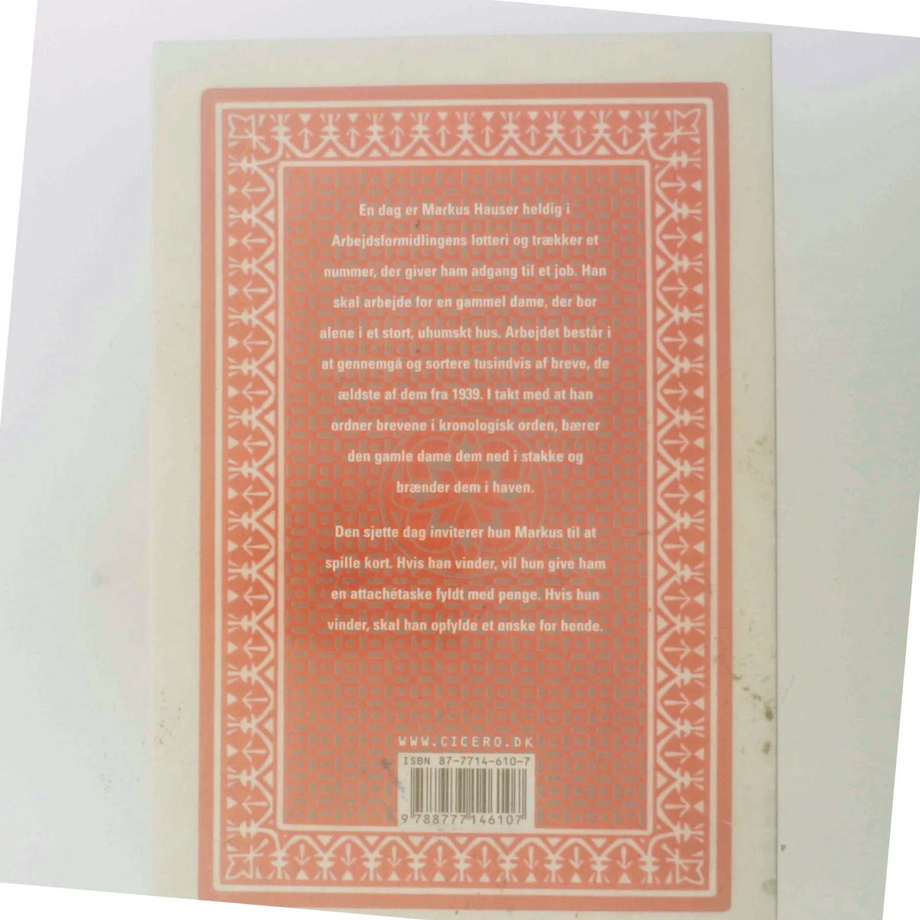 Kortspillet af Adolf Schröder (Bog)