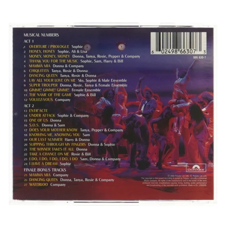 Mamma Mia! Special Edition CD fra Polydor