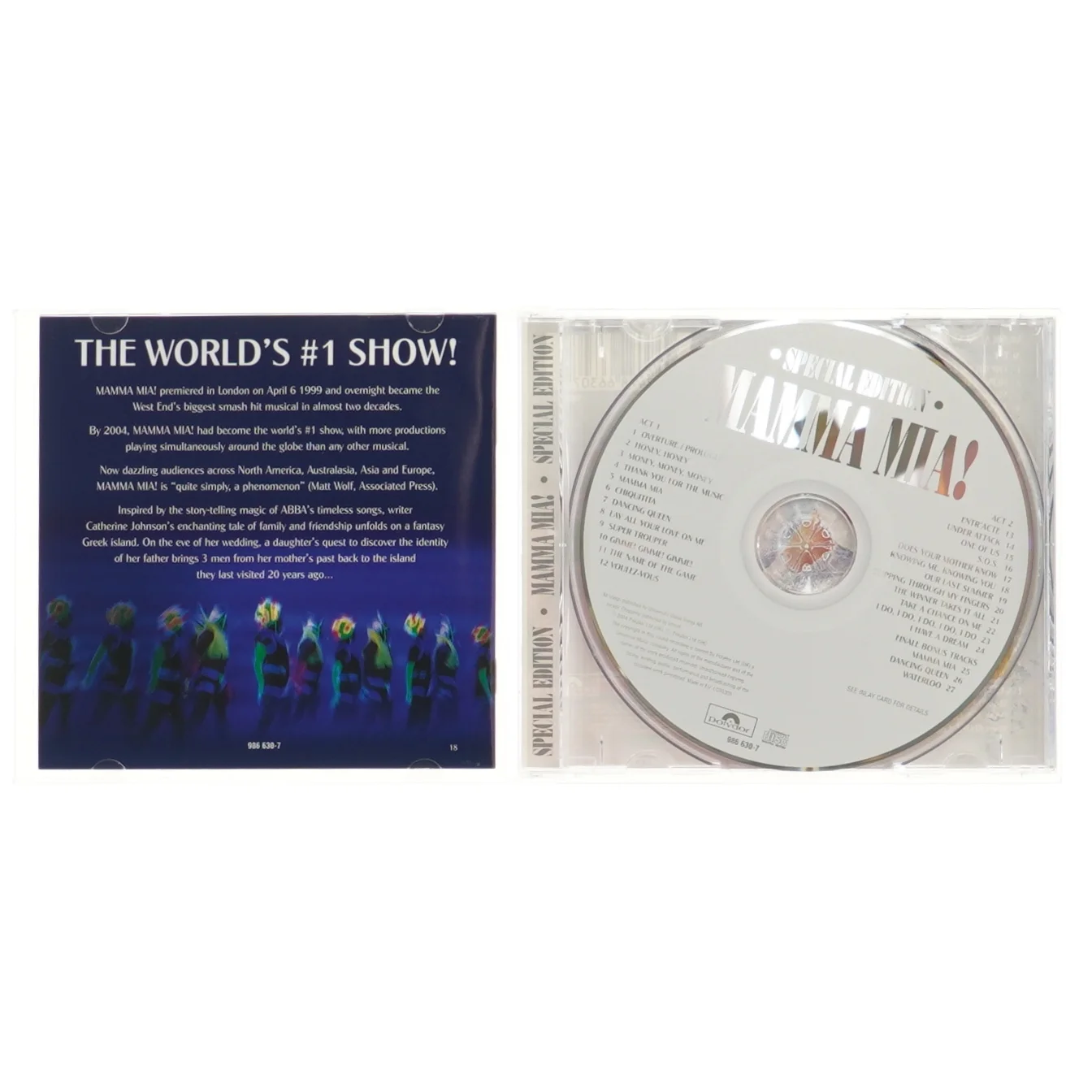 Mamma Mia! Special Edition CD fra Polydor