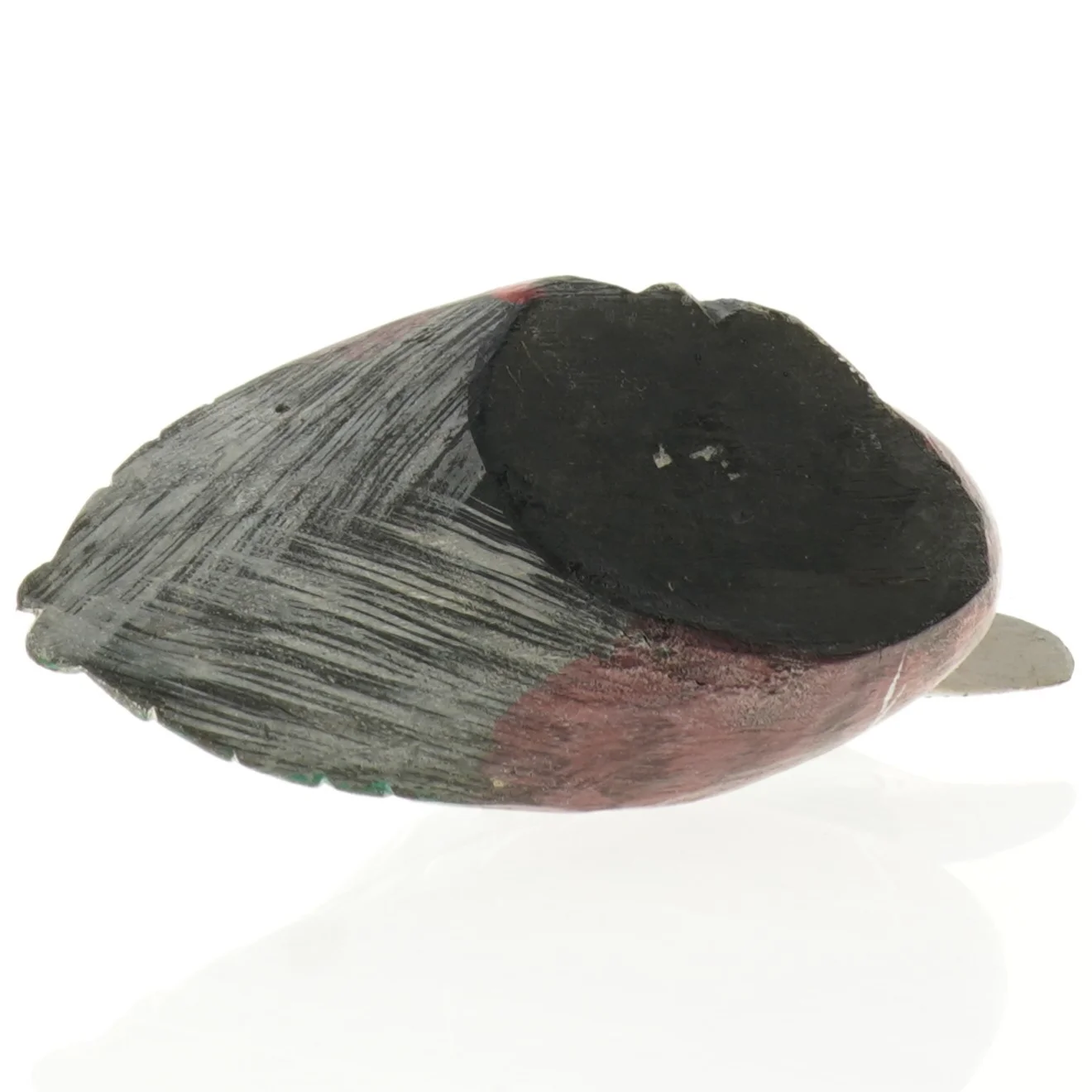 Håndmalet træand (str. 25 x 10 cm)