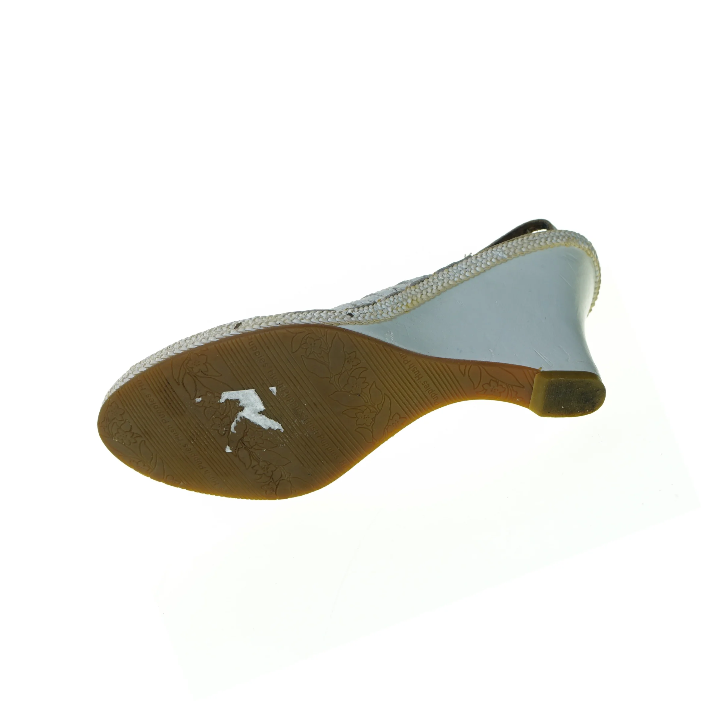 Læder Sko Kilehæl fra Hush Puppies (str. 38)