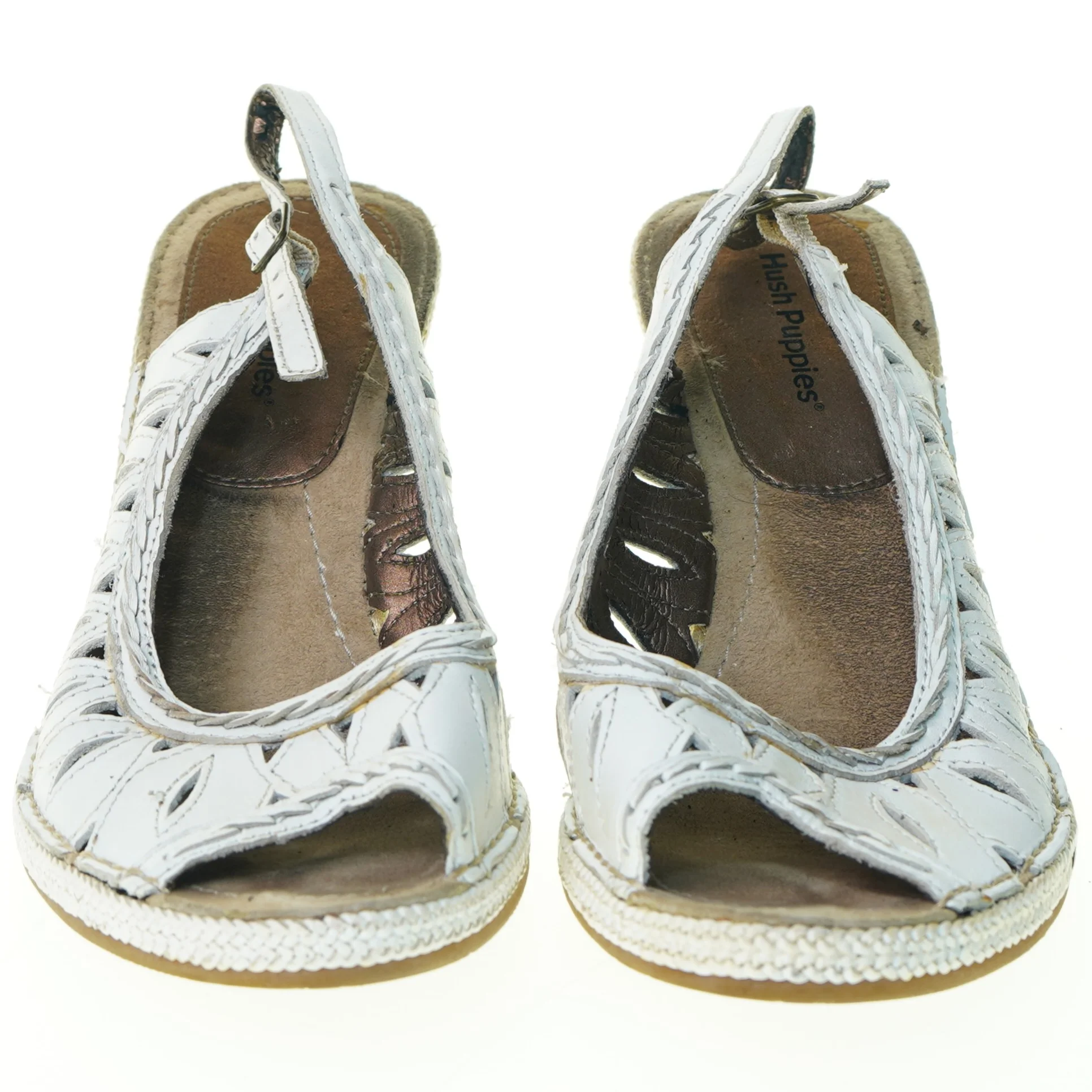 Læder Sko Kilehæl fra Hush Puppies (str. 38)