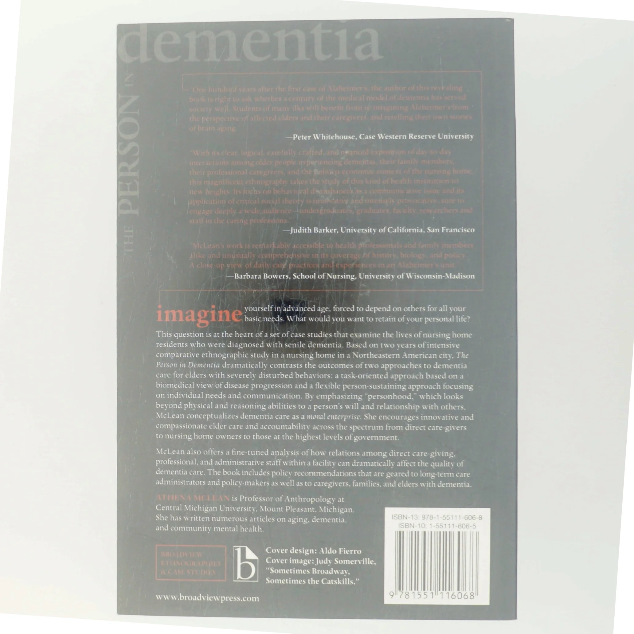 The person in dementia : a study of nursing home care in the US af Athena McLean (Bog)