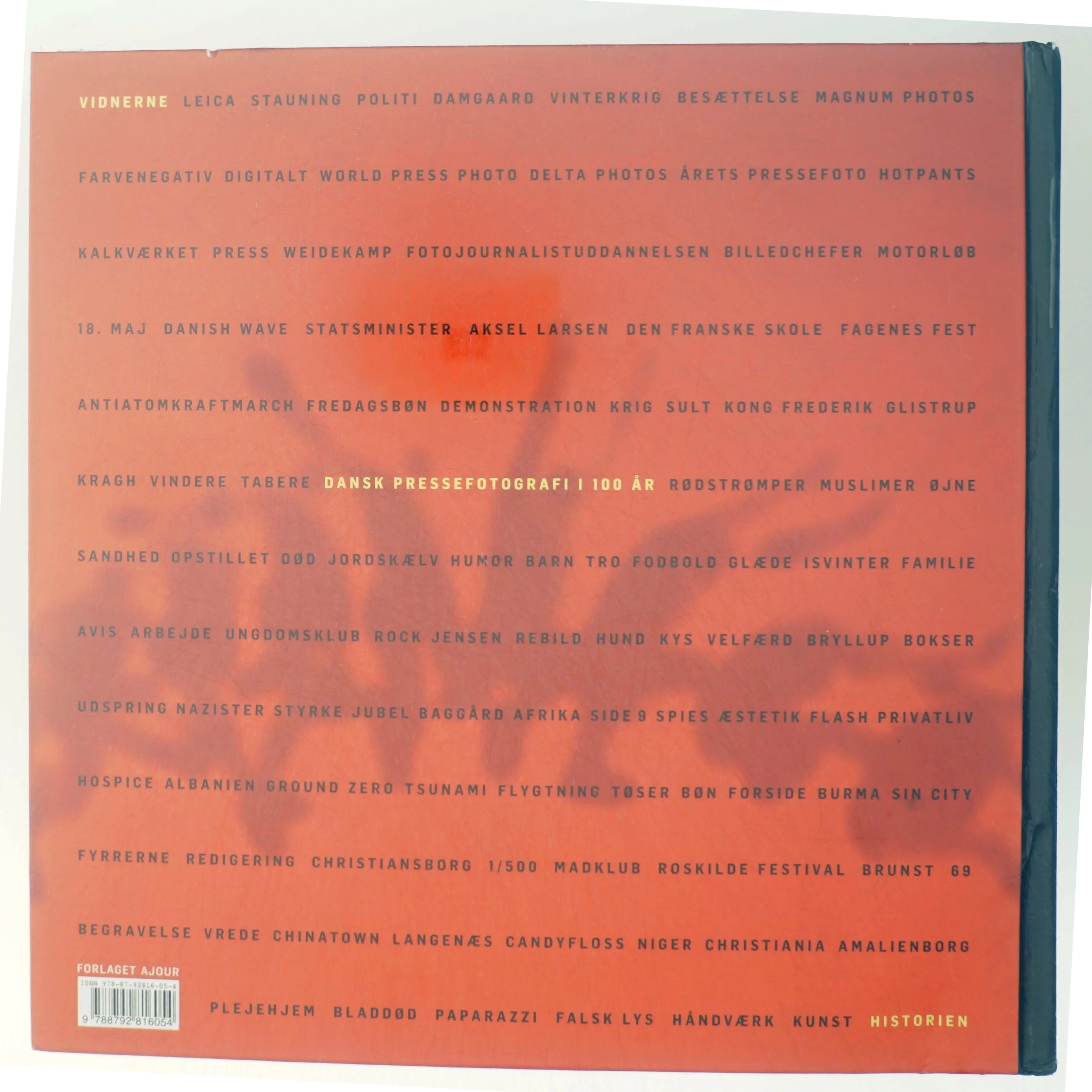 Vidnerne - historien : dansk pressefotografi i 100 år (Bog)