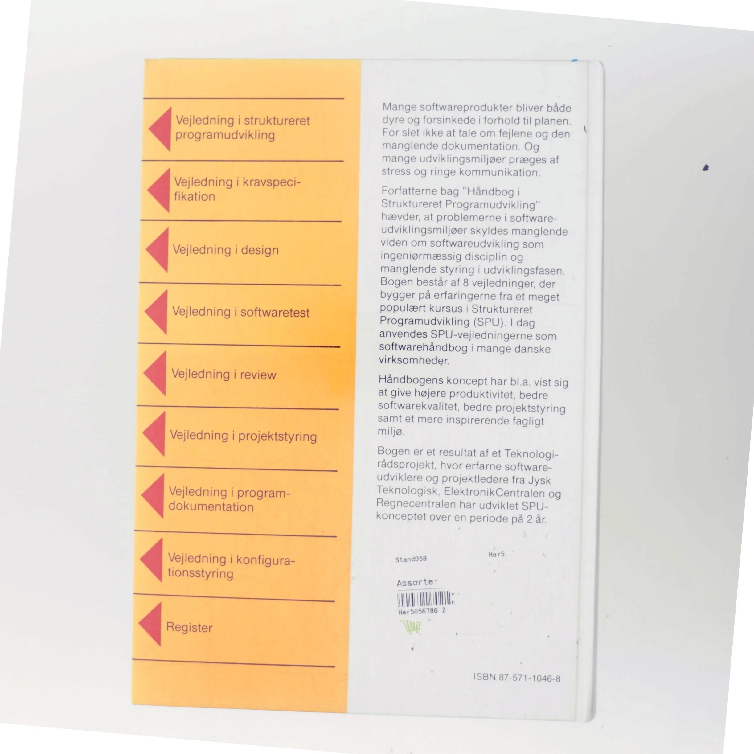 Håndbog i Struktureret Program Udvikling af Stephen Biering-Sorensen (Bog)