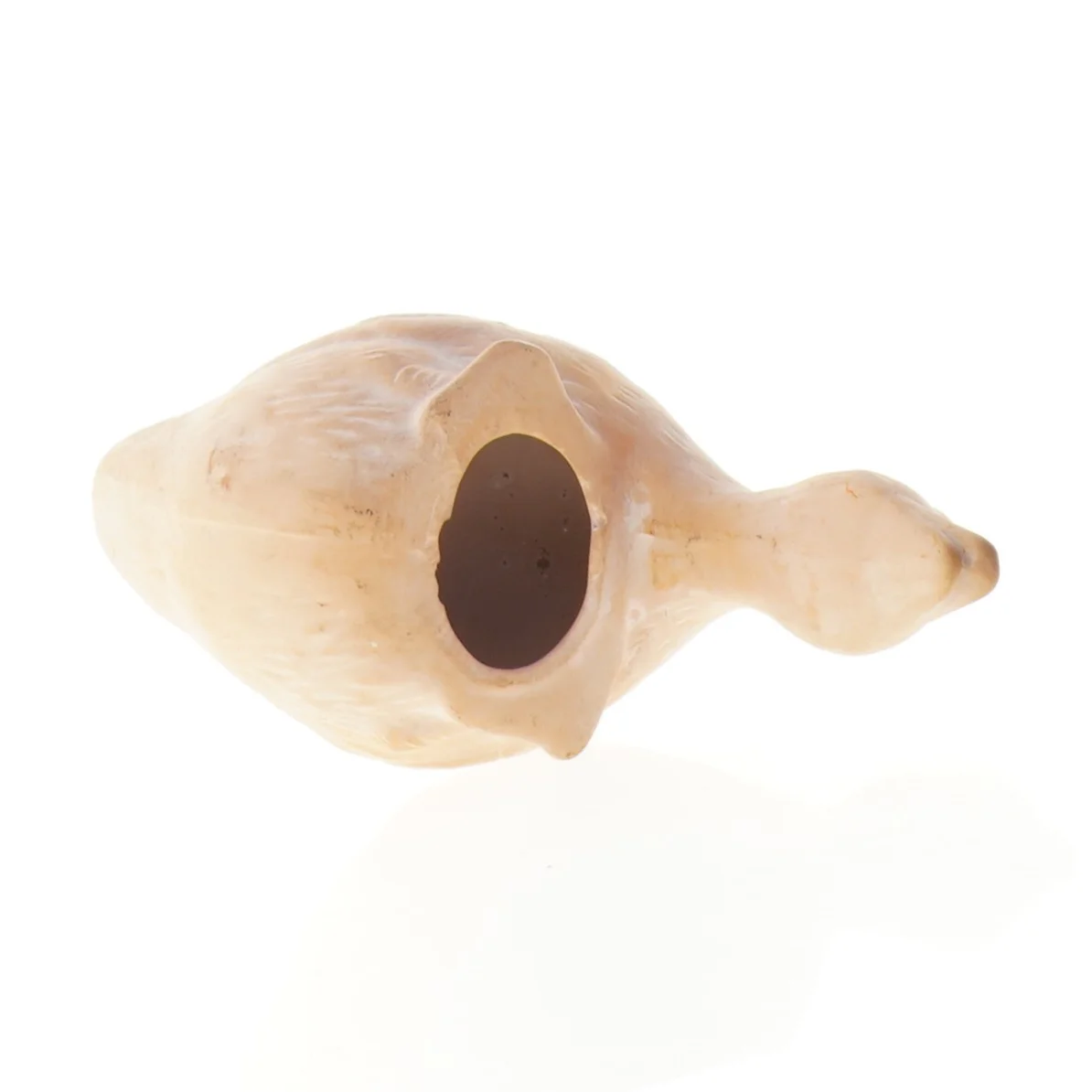 Keramik fugl dykkende and, placeres på hylde, så hovedet dykker ned (str. 10 x 16 x 8 cm)