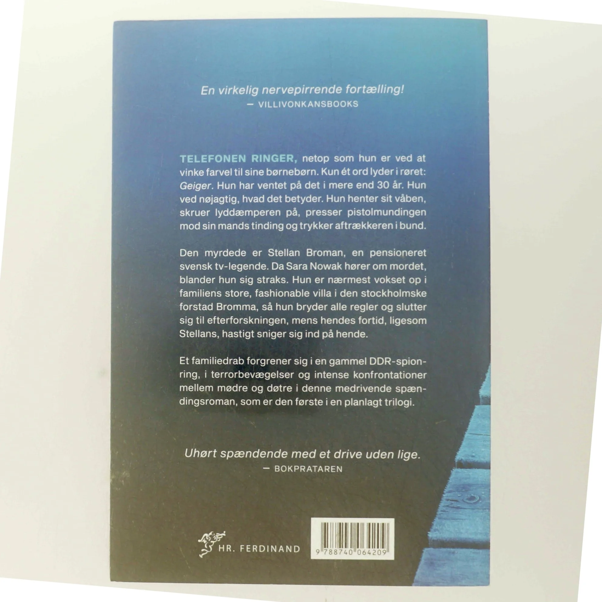 Geiger af Gustaf Skördeman (Bog)