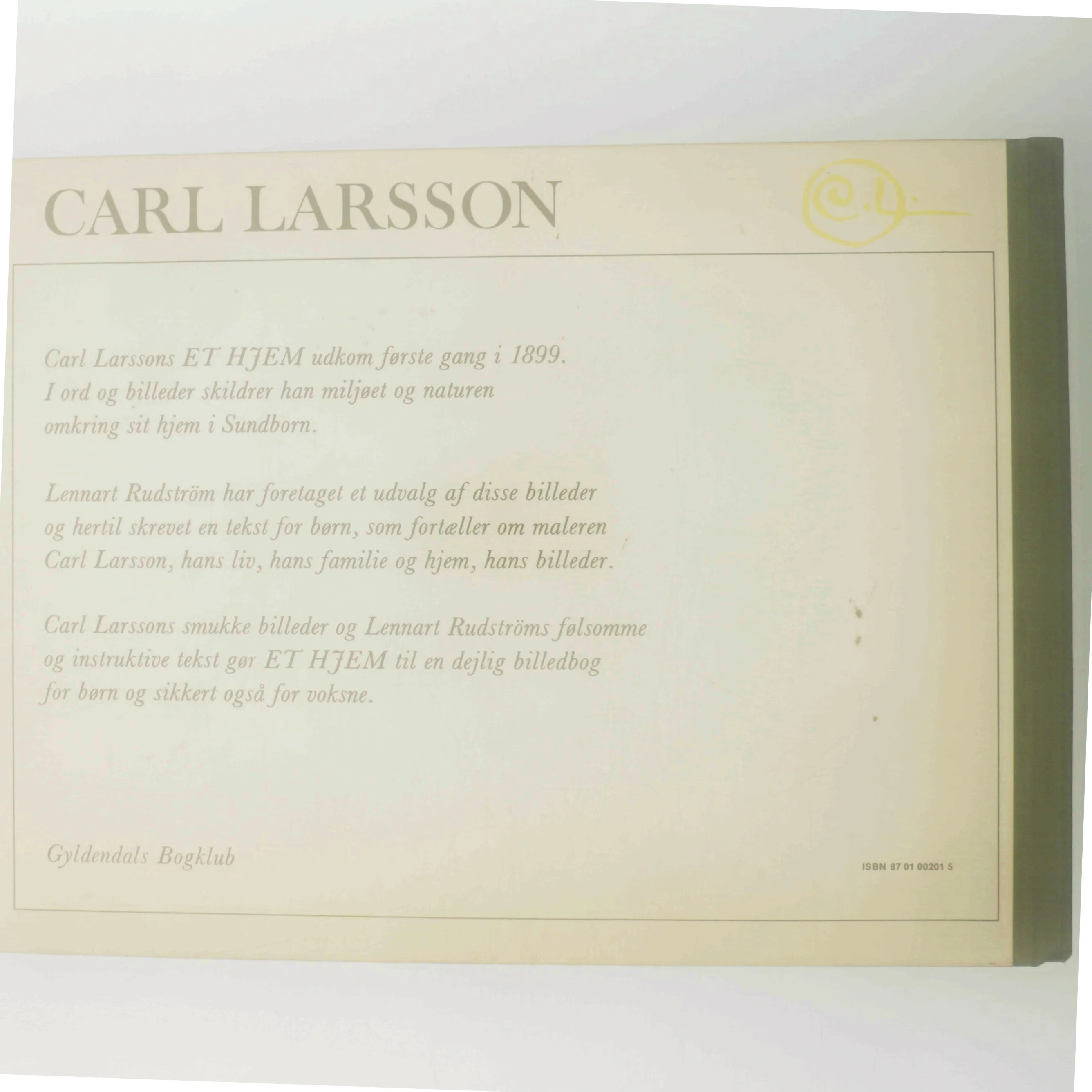 Et Hjem af Carl Larsson (Bog)