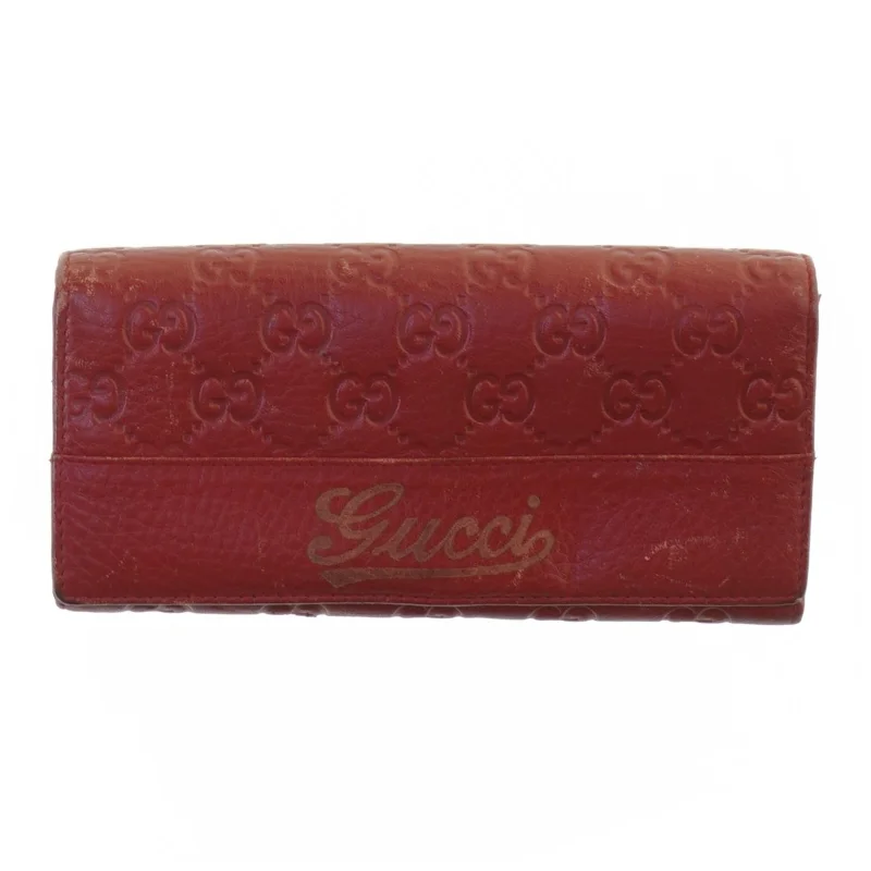Vintage Læder Clutch Pung fra Gucci (str. 19 x 10 cm)