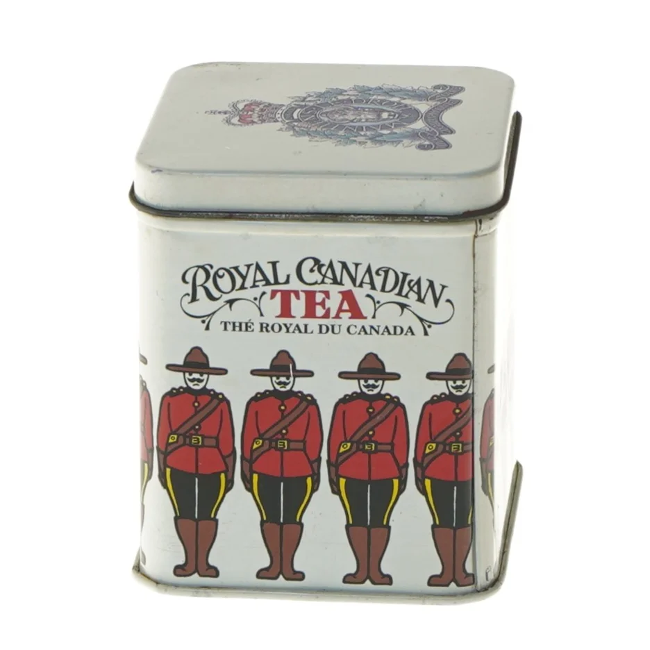 Royal Canadian Tea dåse (str. 9x7,5x7,5 cm)