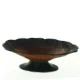 Udsmykket metalfad opsats, bronze eller kobber (str. 20 x 7 x 16 cm)