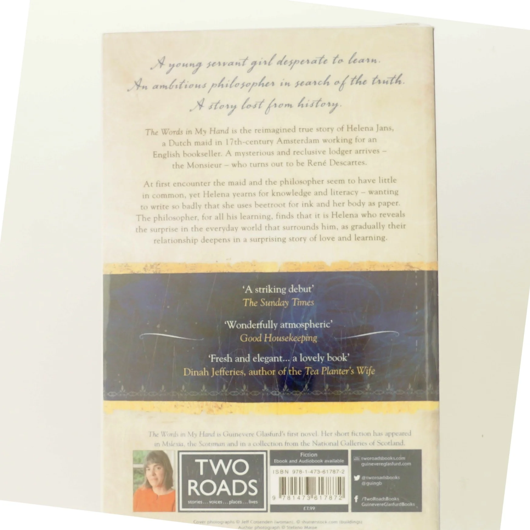 The Words in My Hand af Guinevere Glasfurd (Bog)