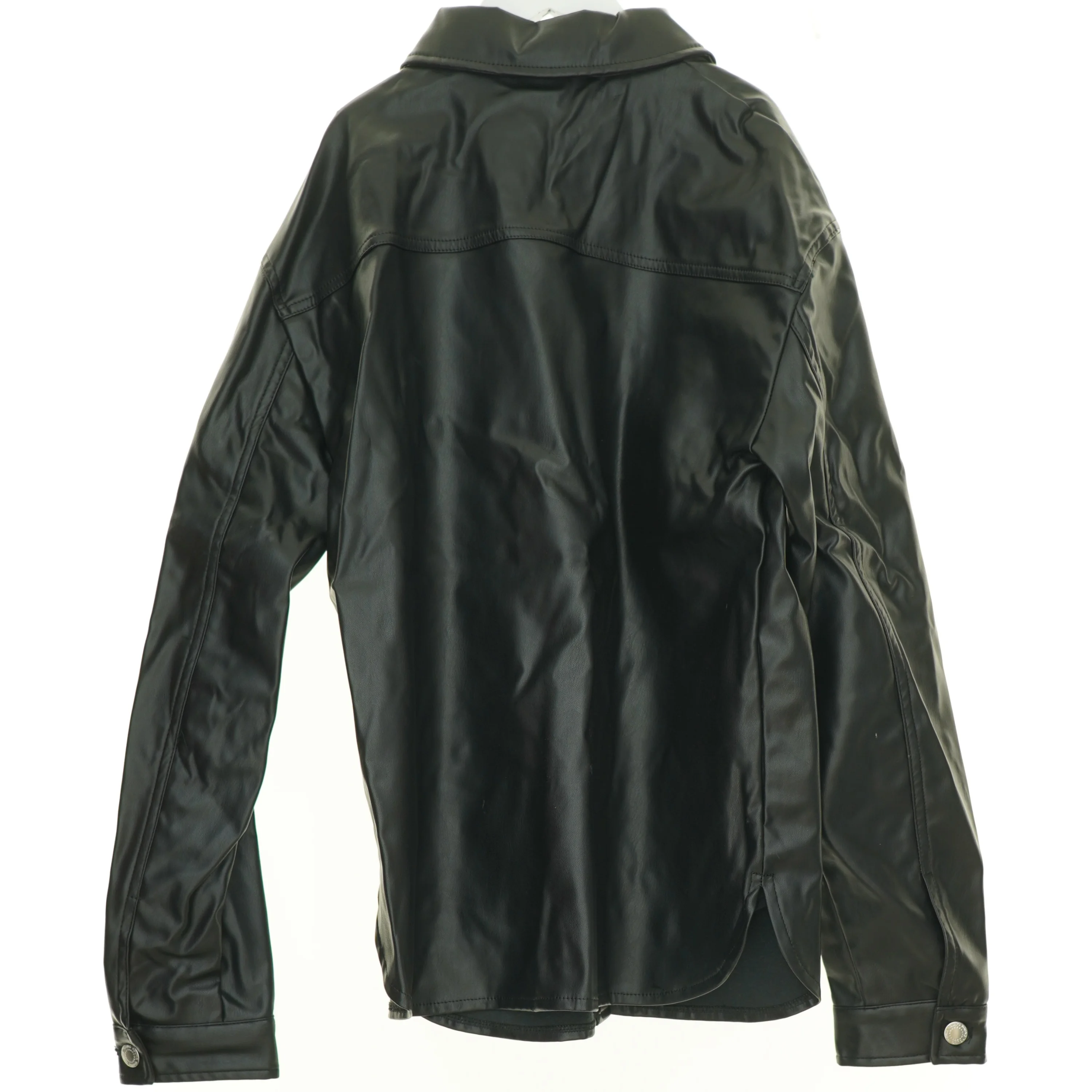 Skjorte jakke læder look fra H&M (str. 164 cm)