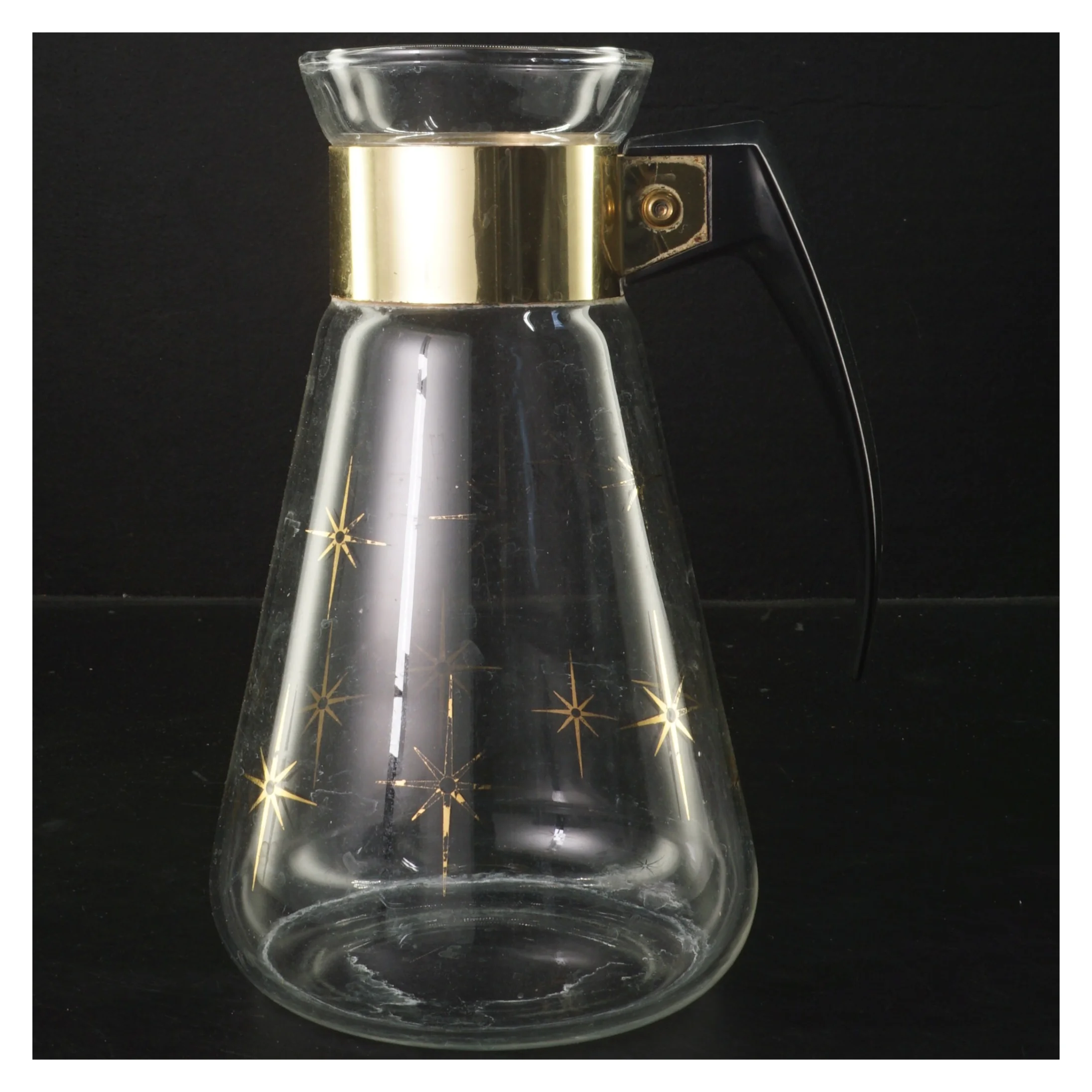 Corning Ware Star Burst Glaskande med stjerne mønster (str. Ø 8 cm længde 21 cm)