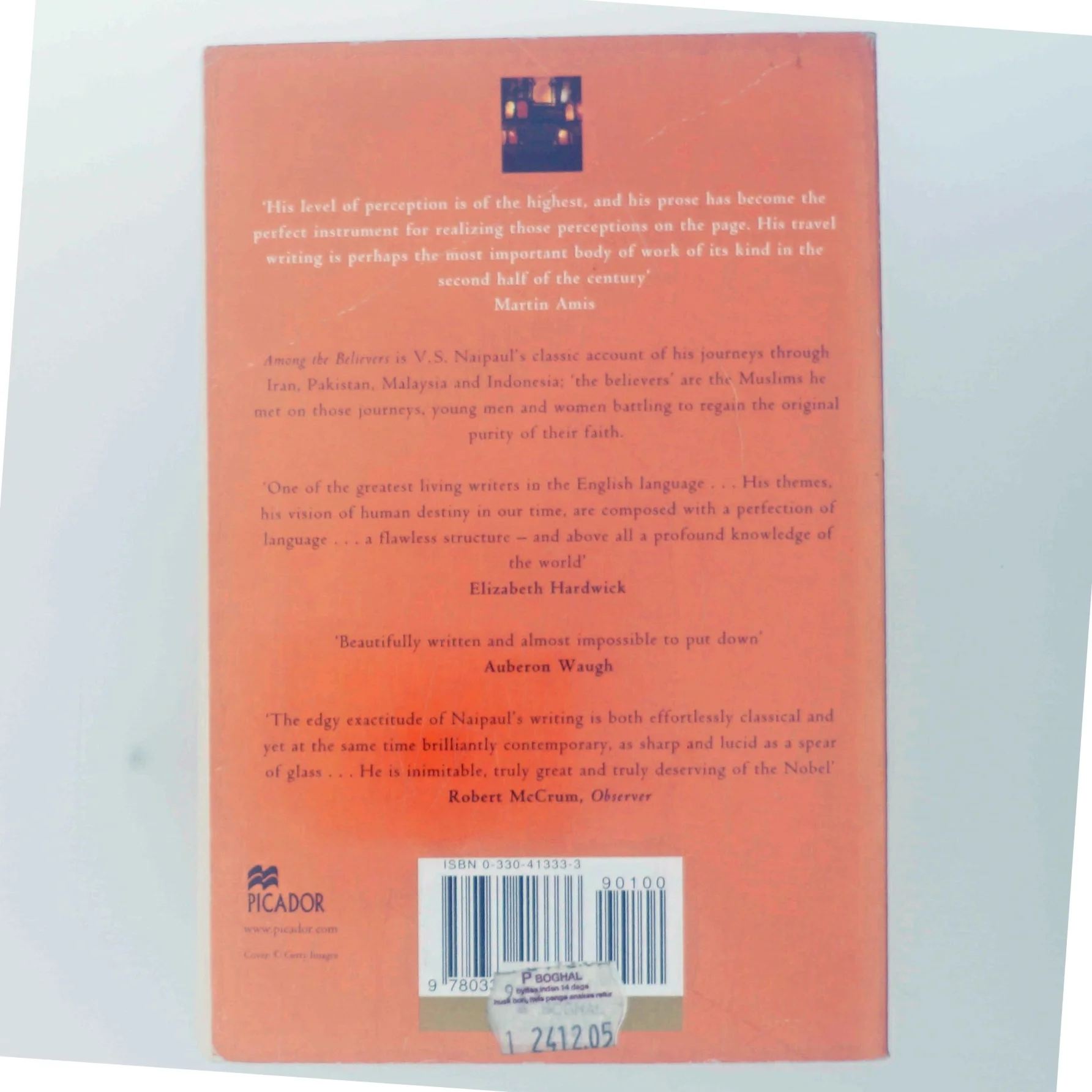 Among the believers : an Islamic journey af V. S. Naipaul (Bog)