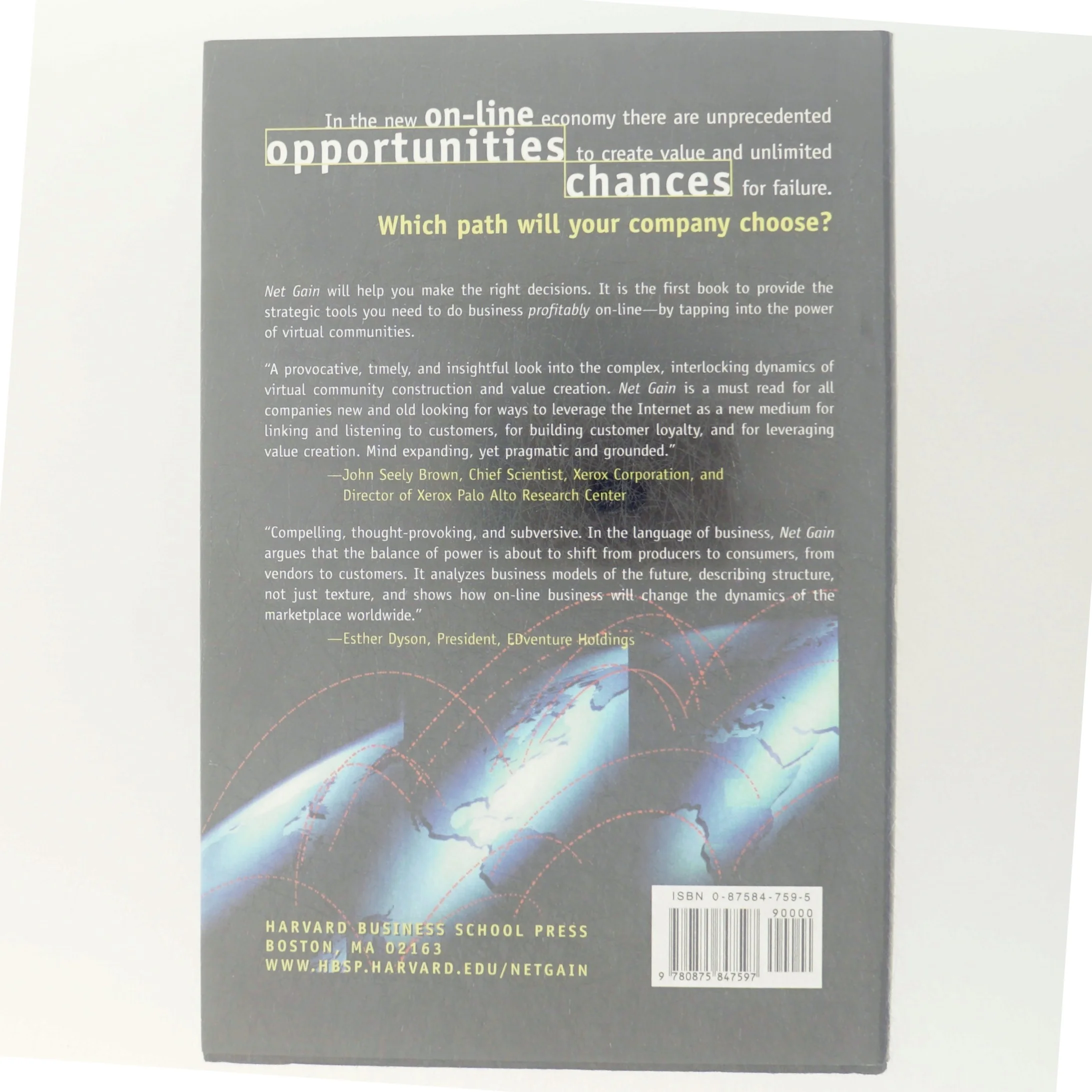 Net gain : Expanding markets through virtual communities af John Hagel (Bog)