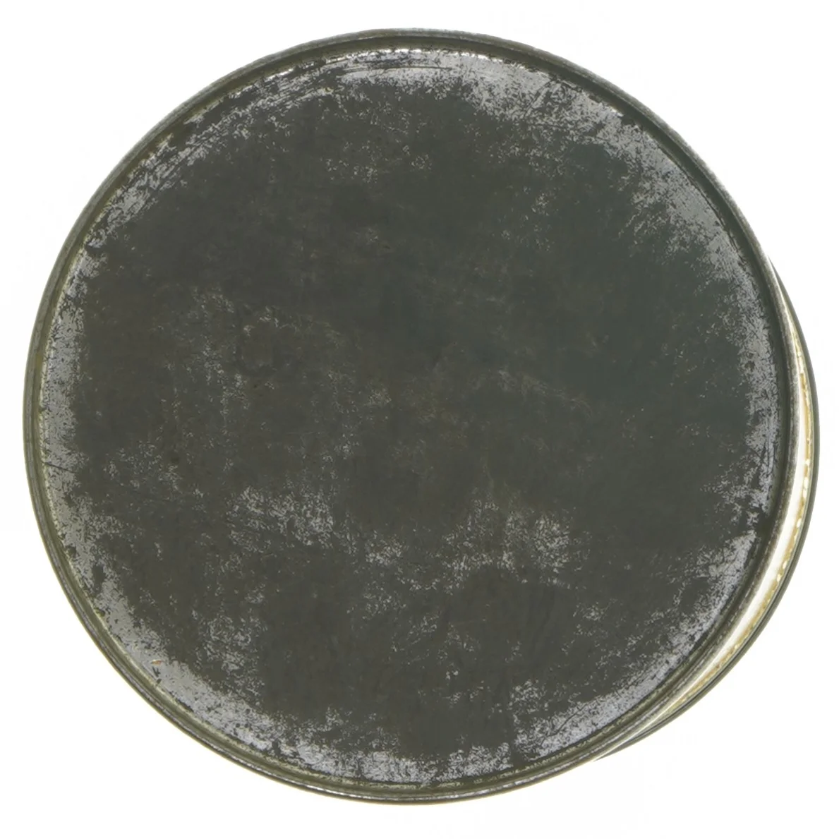 Vintage Kaffedåse med låg (str. Ø 11,5 cm længde 17,5 cm)