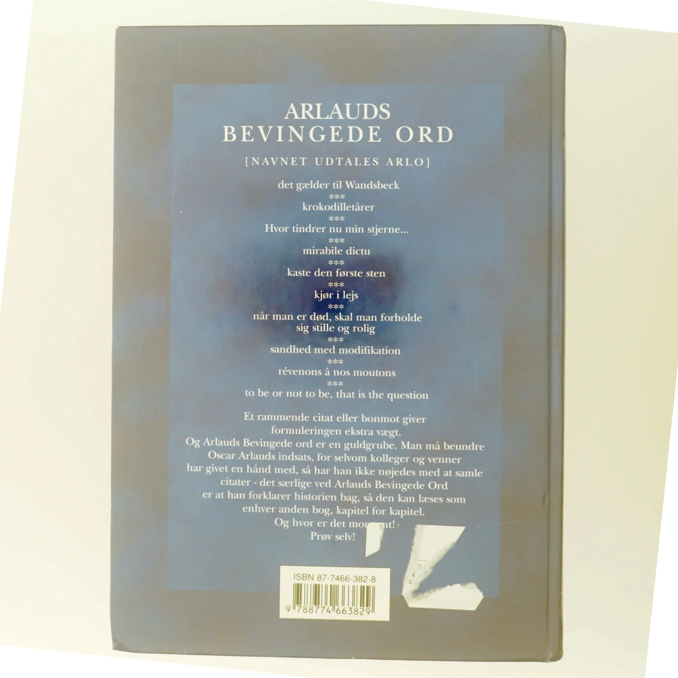 Arlauds bevingede ord : citater fra Det gamle Testamente til Politiken (Bog)