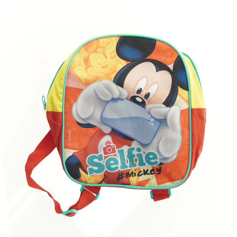 Rygsæk med Mickey Mouse Selfie motiv fra Disney (str. 23 x 19 x 8 cm)