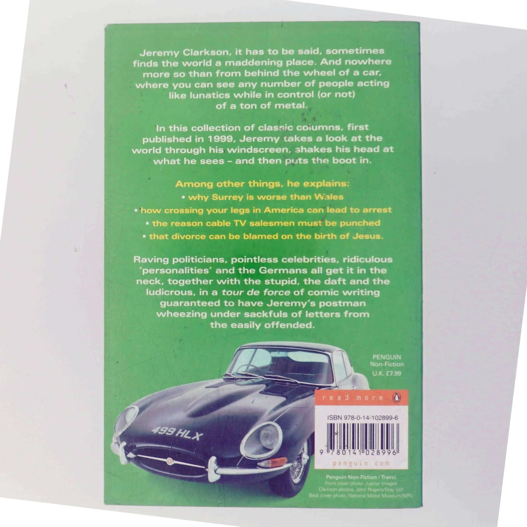 Born to be Riled af Jeremy Clarkson (Bog)