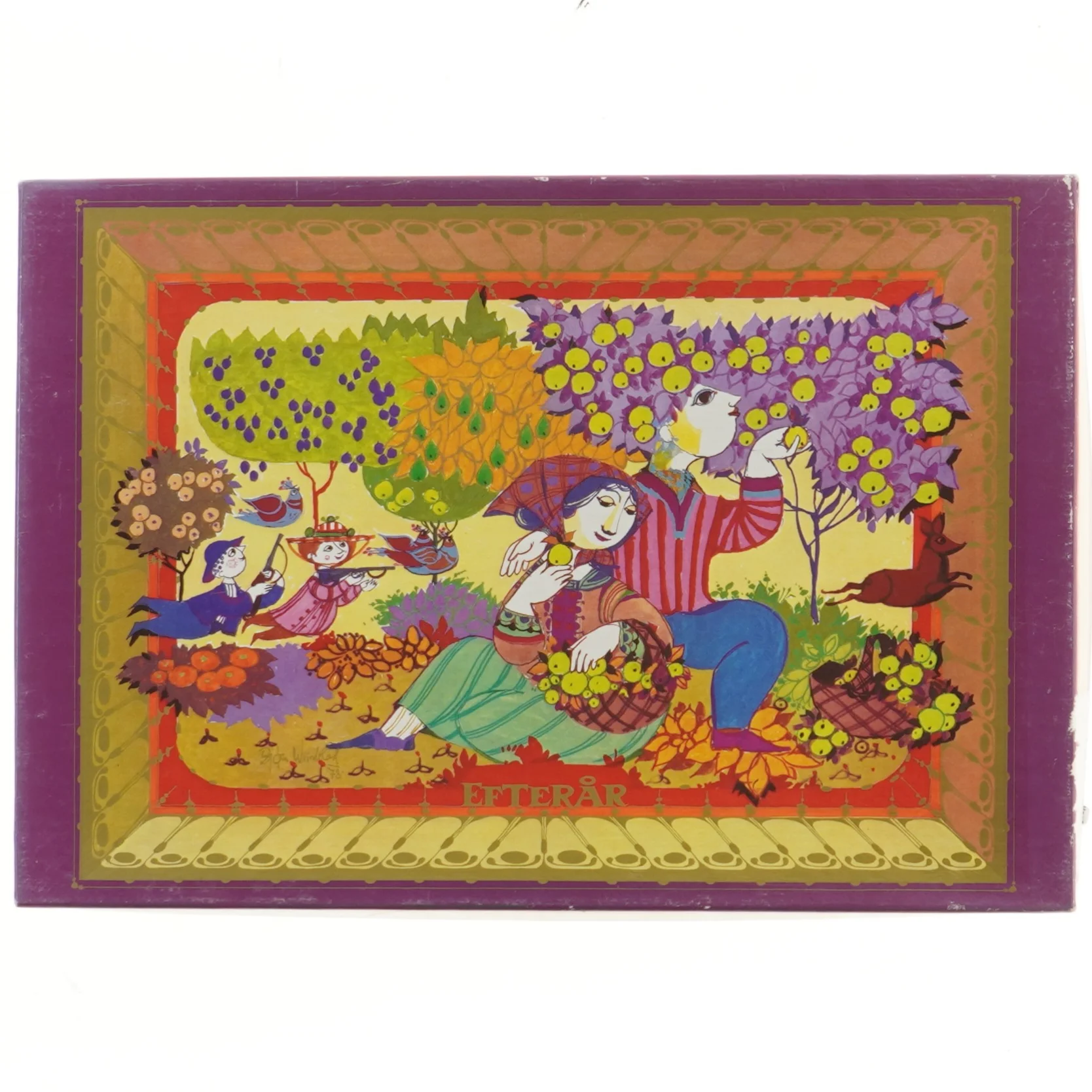 Bjørn Wiinblad Efterår puslespil fra Bjørn Wiinblad (str. 500 brikker cm)