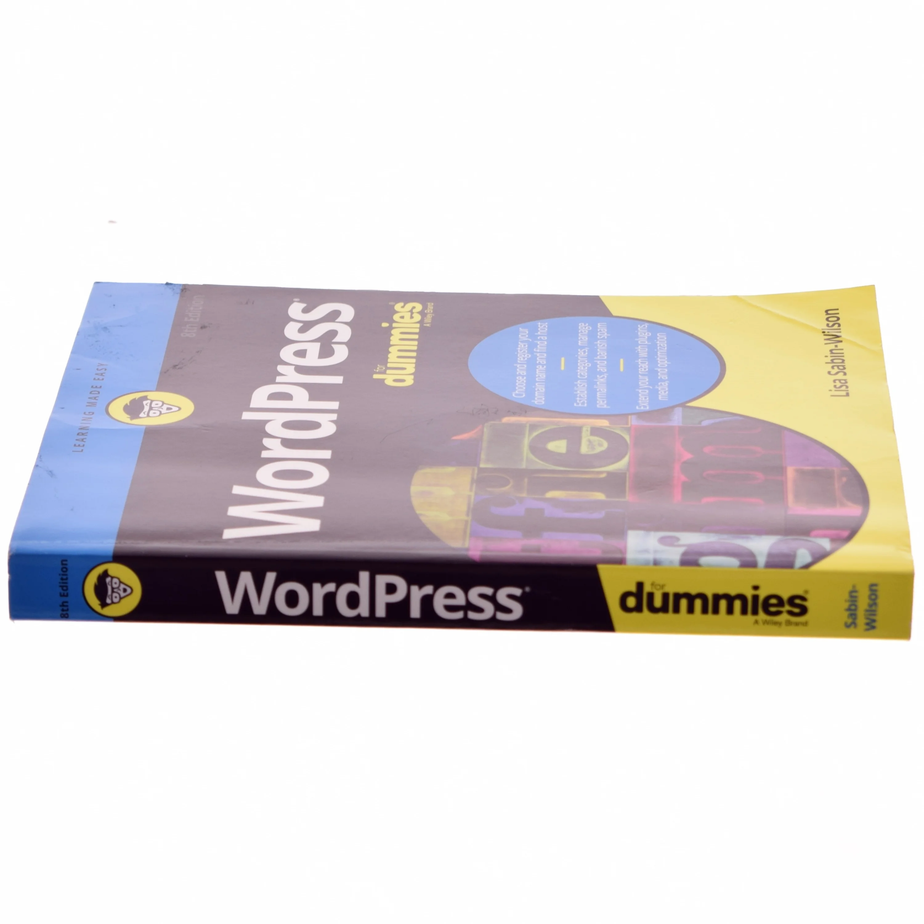 'WordPress for dummies' af Lisa Sabin-Wilson (bog)