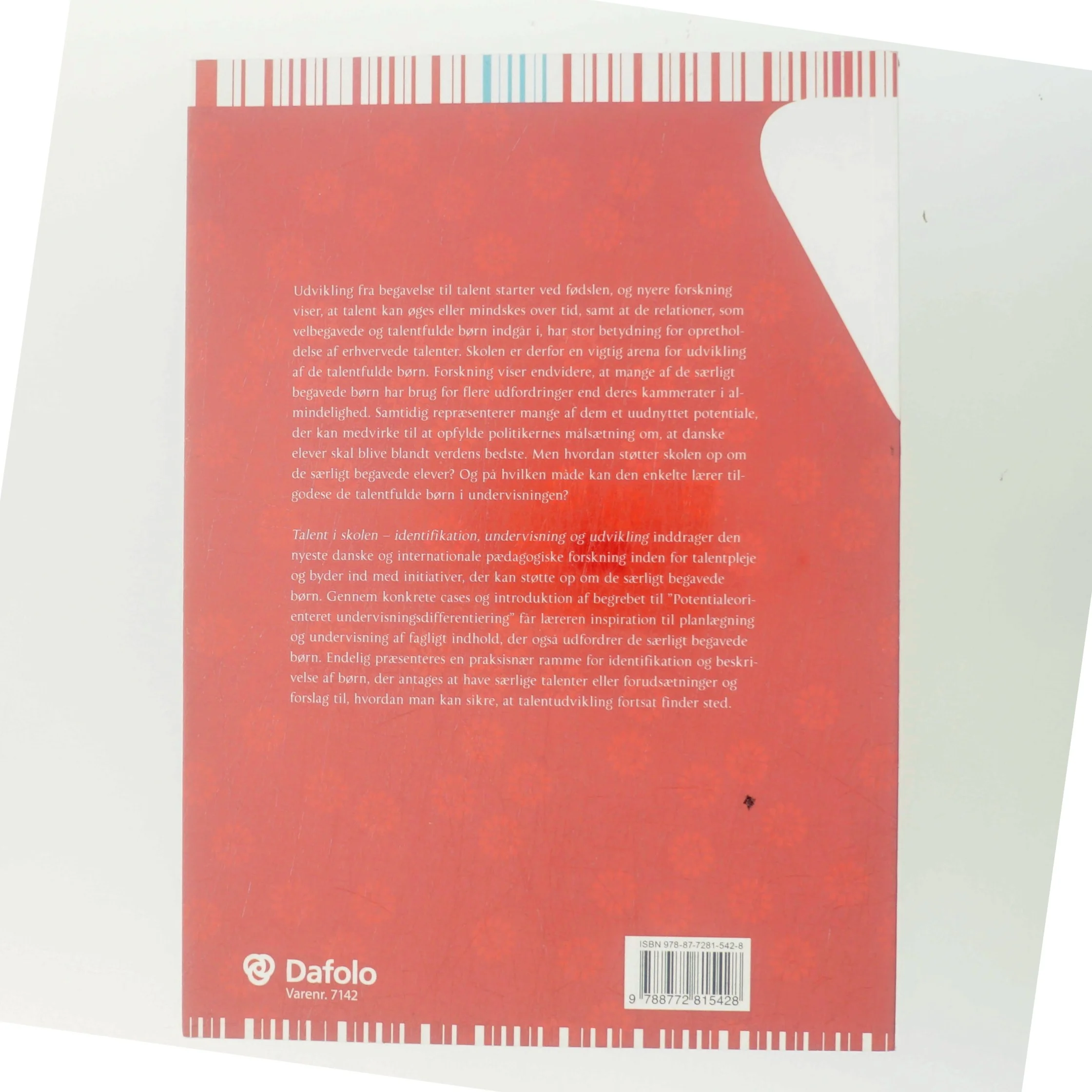 Talent i skolen : identifikation, undervisning og udvikling af Poul Nissen (f. 1941) (Bog)