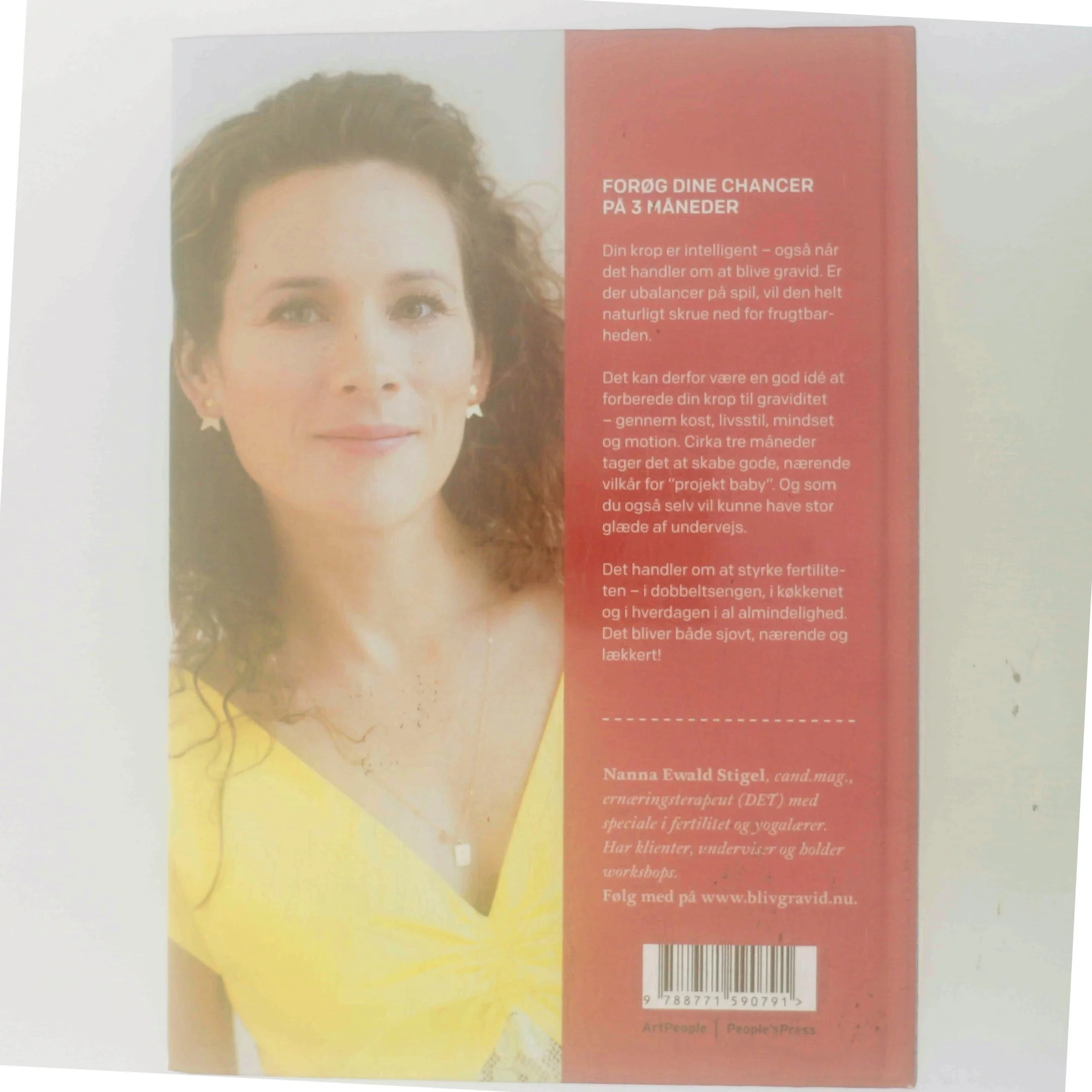Bliv gravid : sådan styrker du din fertilitet af Nanna Ewald Stigel (Bog)