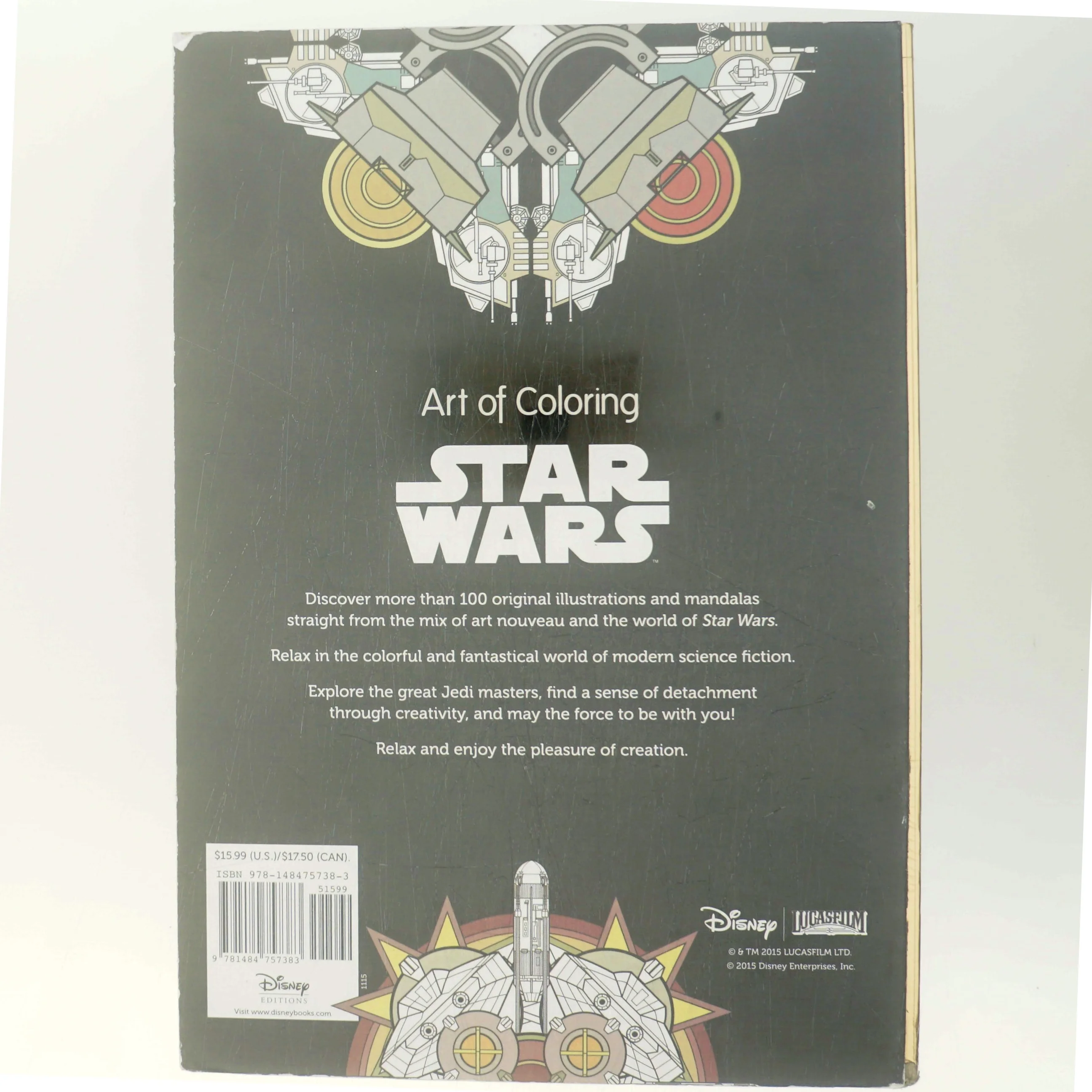 Art of Coloring Star Wars af Disney Book Group (Bog)