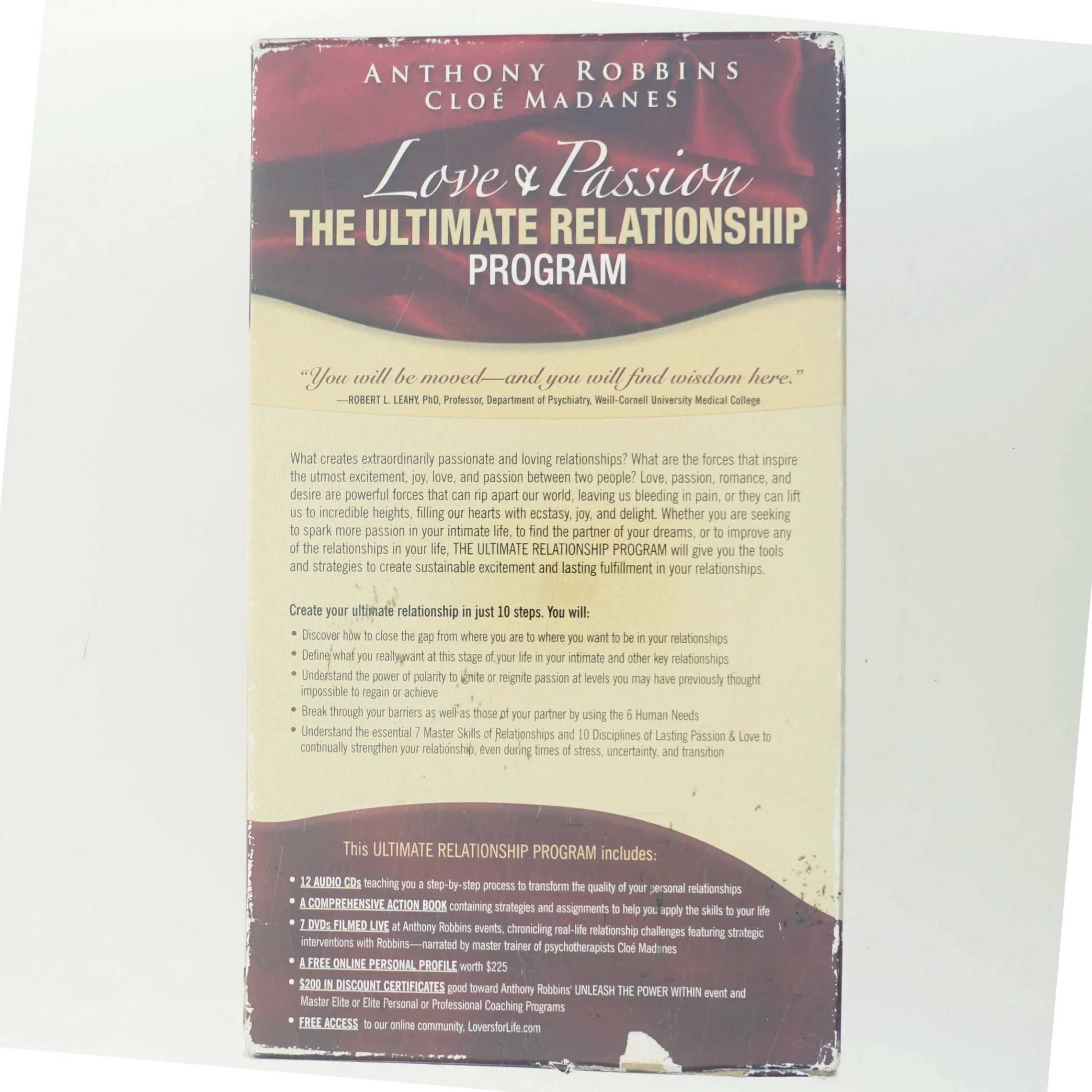 Love & Passion: The Ultimate Relationship Program af Anthony Robbins (Bøger CD)