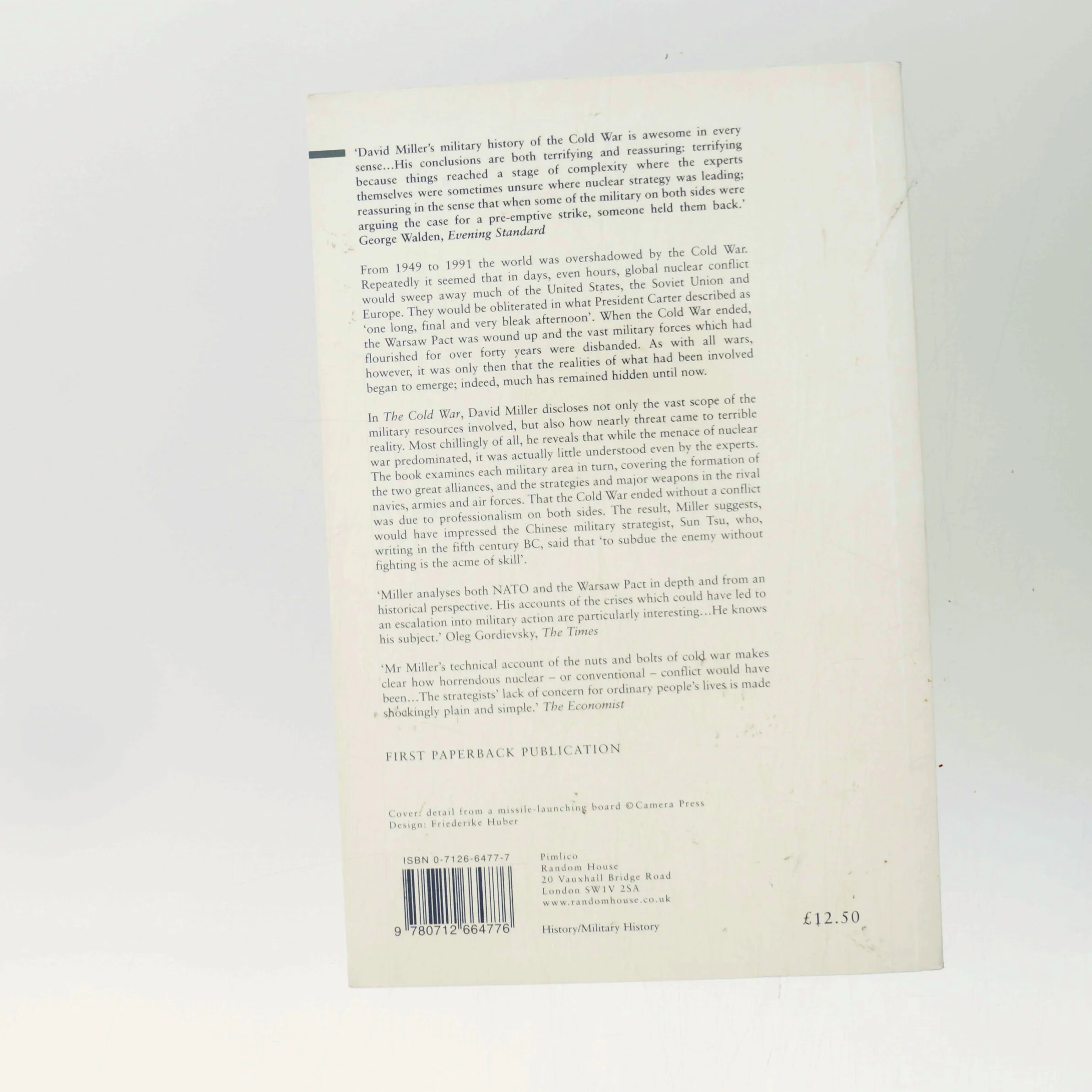 The Cold War af David Miller (Bog)