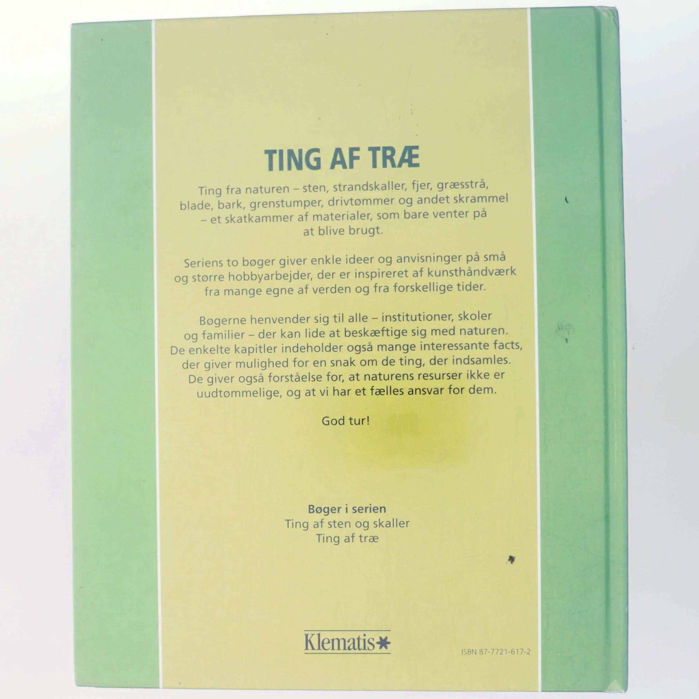 TING AF TRÆ af Gillian Chapman (Bog)