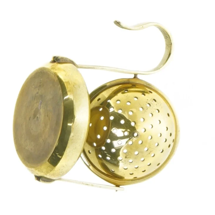 Te-si i messing (str. 7 x 8 x 5 cm)