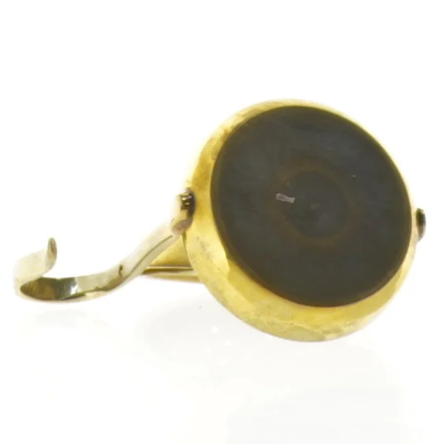 Te-si i messing (str. 7 x 8 x 5 cm)