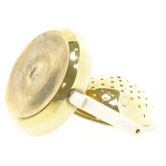 Te-si i messing (str. 7 x 8 x 5 cm)