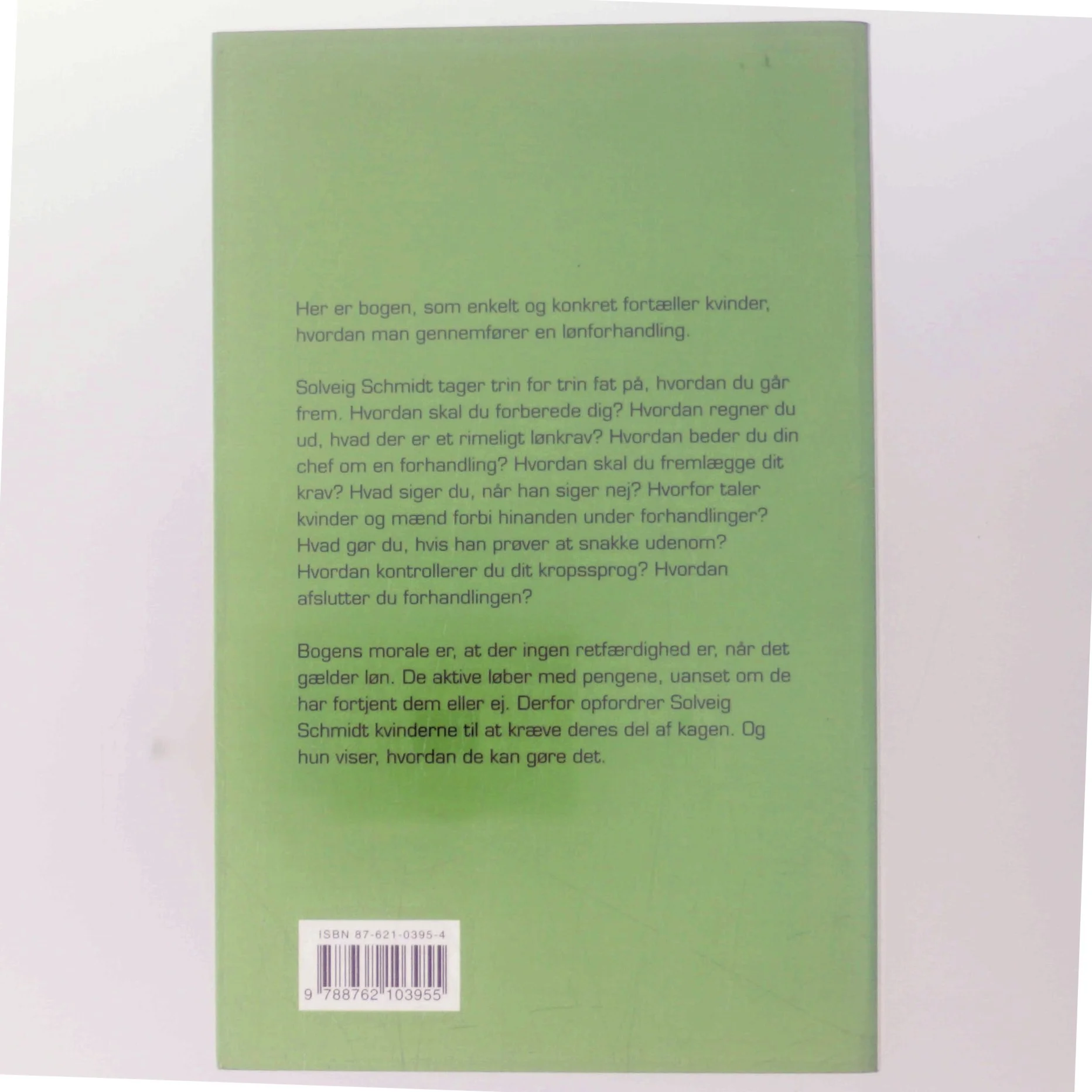 Lønforhandling for kvinder af Solveig Schmidt (f. 1954) (Bog)
