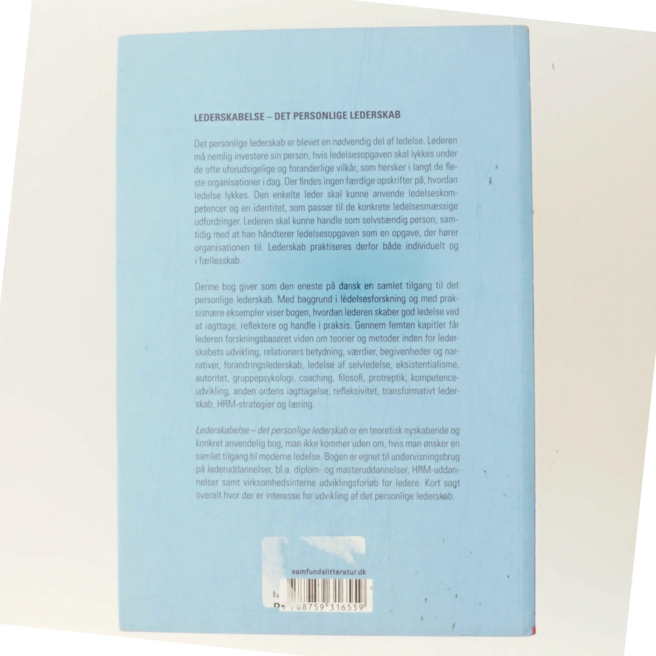 Lederskabelse : det personlige lederskab af Poula Helth (Bog)