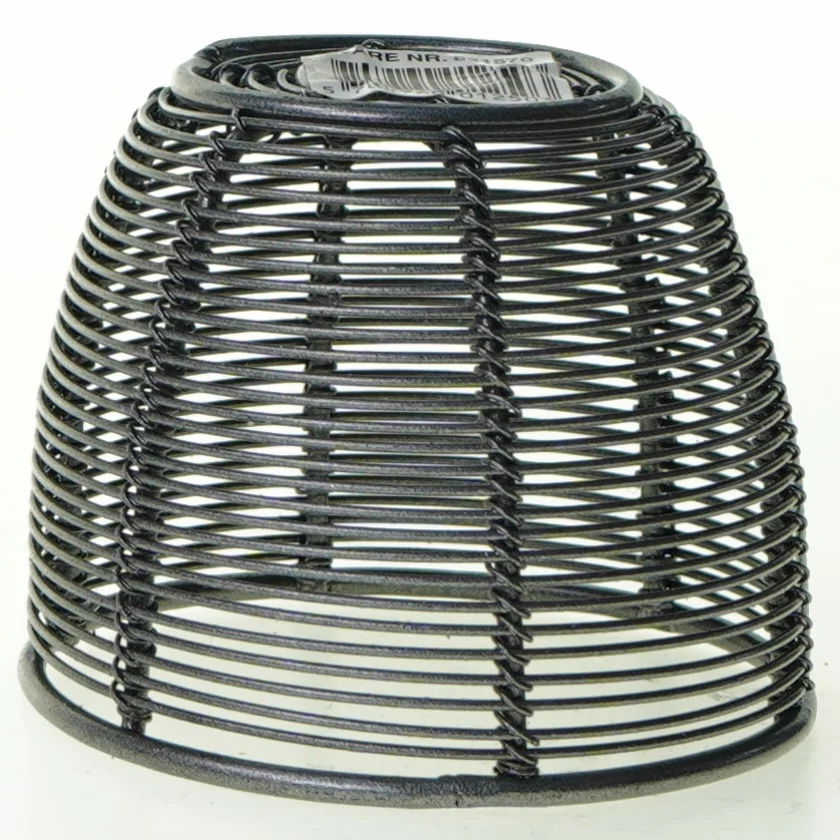 Metal flet Kurv i trådnet (str. 9 x 7 cm)